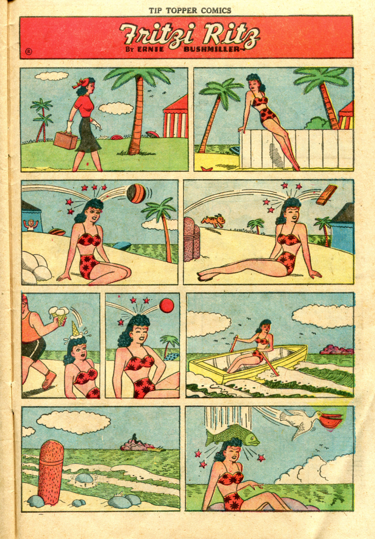 Read online Tip Topper Comics comic -  Issue #12 - 31