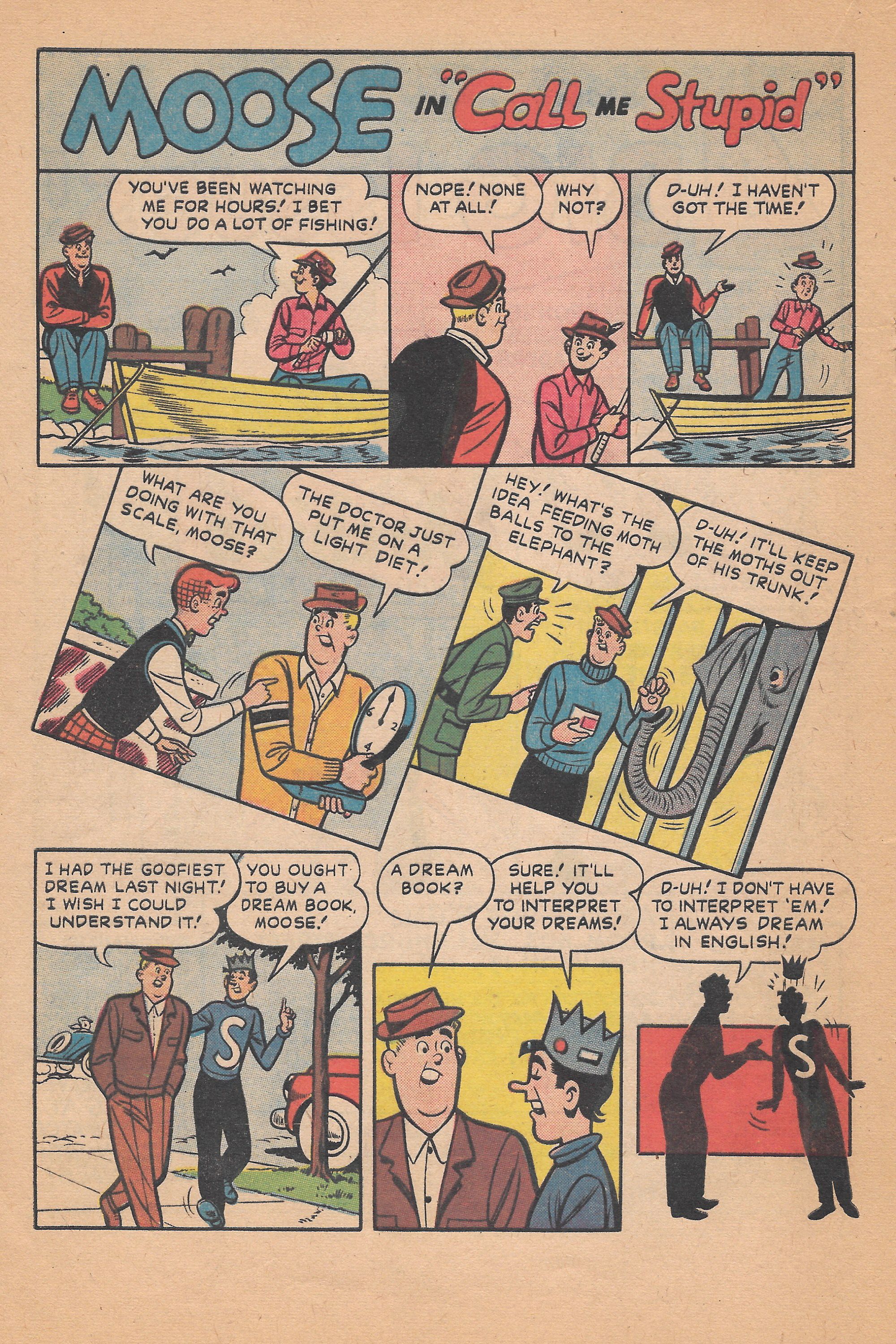 Read online Archie's Joke Book Magazine comic -  Issue #40 - 20