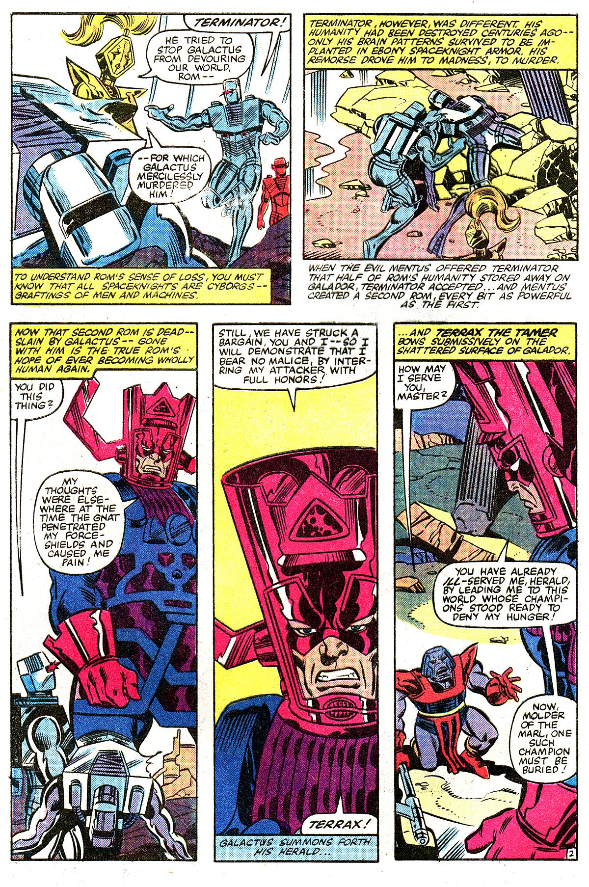 Read online ROM (1979) comic -  Issue #27 - 3
