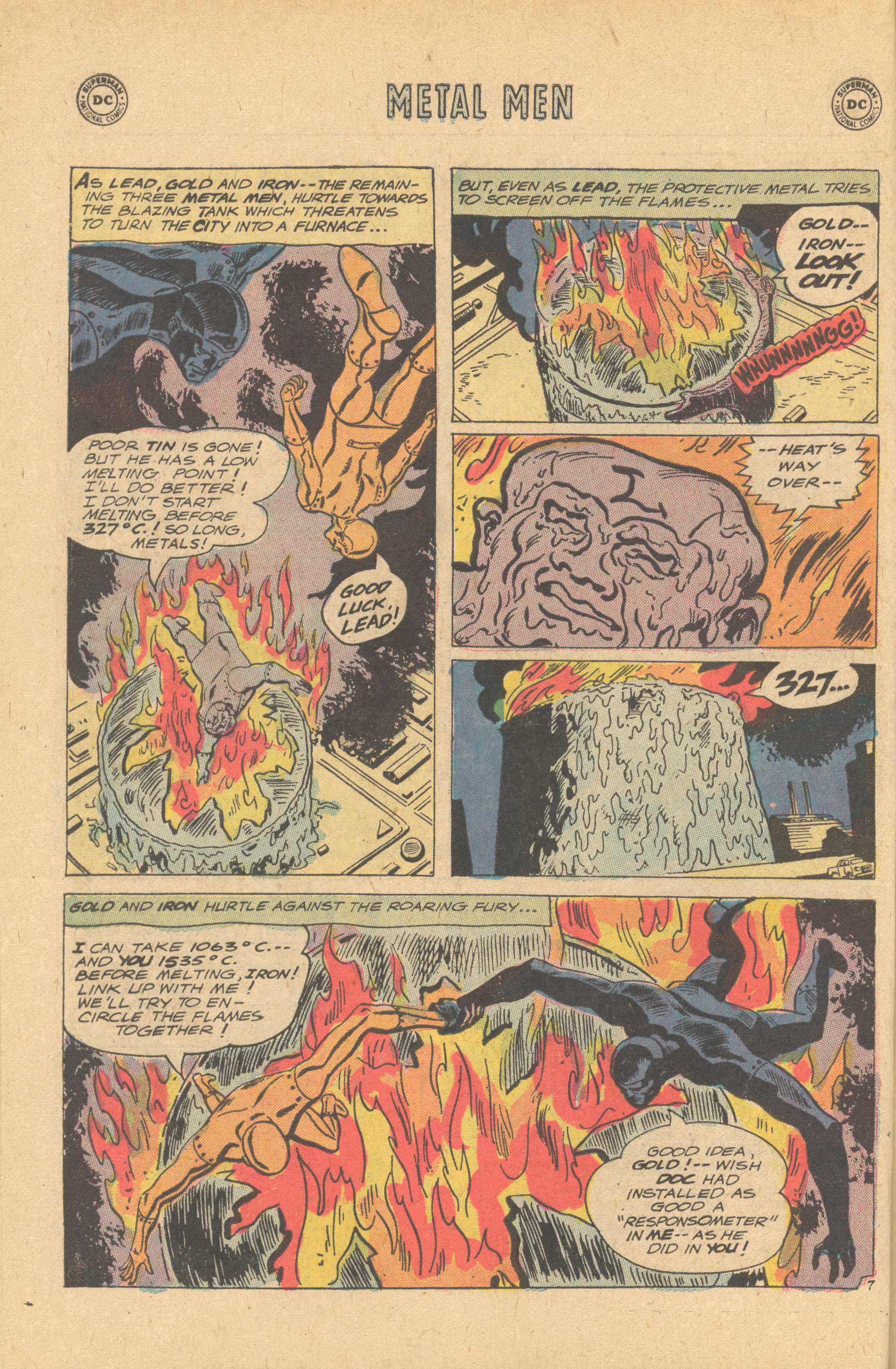 Read online Metal Men (1963) comic -  Issue #44 - 10
