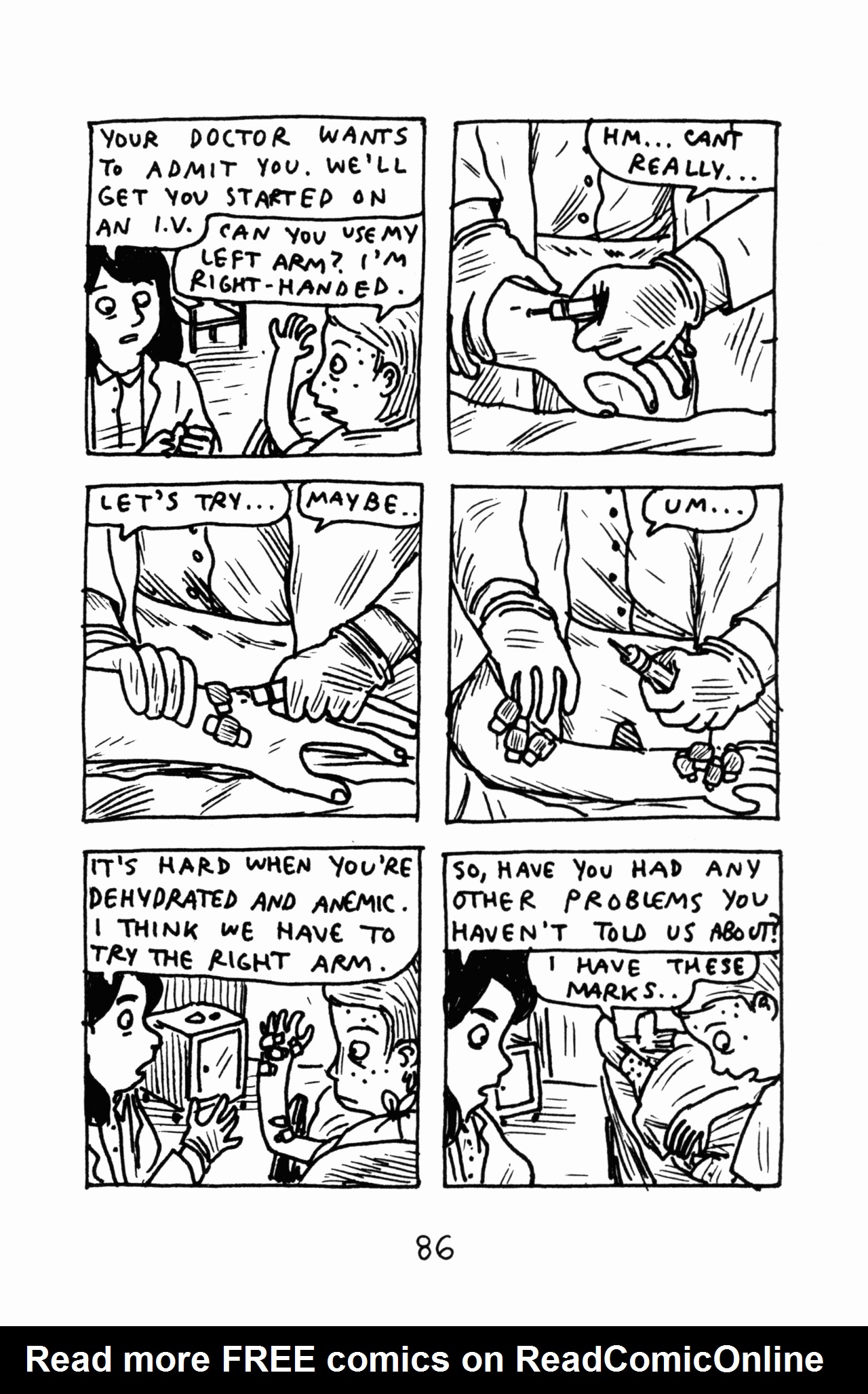 Read online Funny Misshapen Body: A Memoir comic -  Issue # TPB (Part 1) - 92