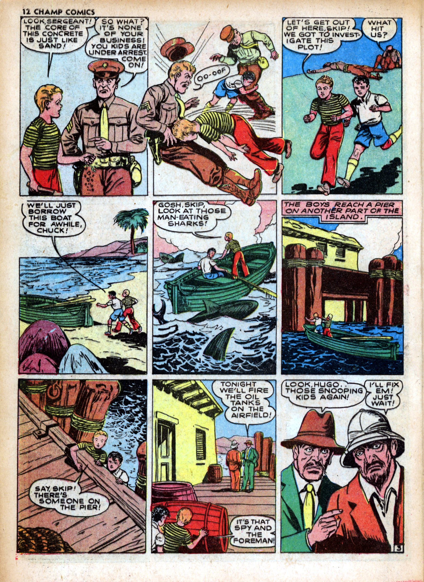 Read online Champ Comics comic -  Issue #15 - 14