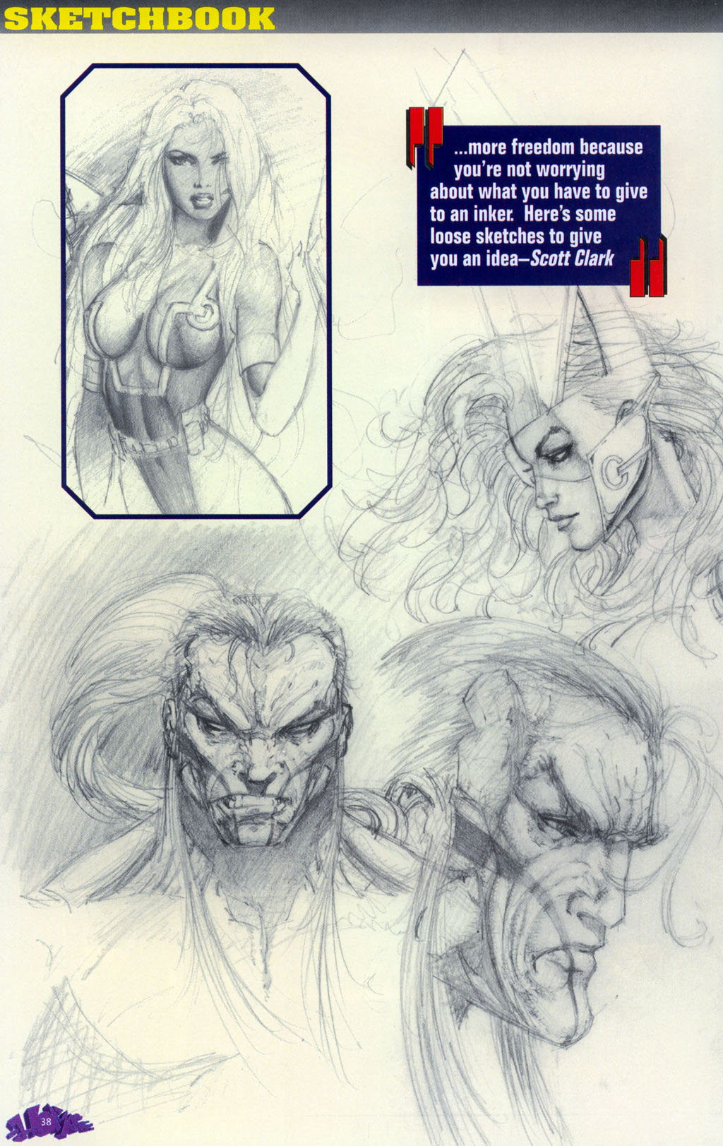 Read online The Art Of Homage Studios comic -  Issue # Full - 37