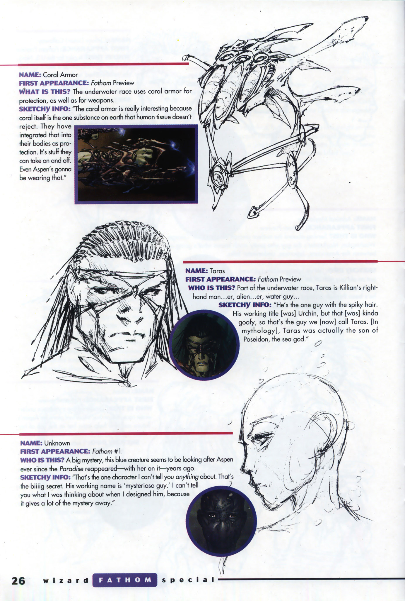 Read online Fathom Special comic -  Issue # Full - 19