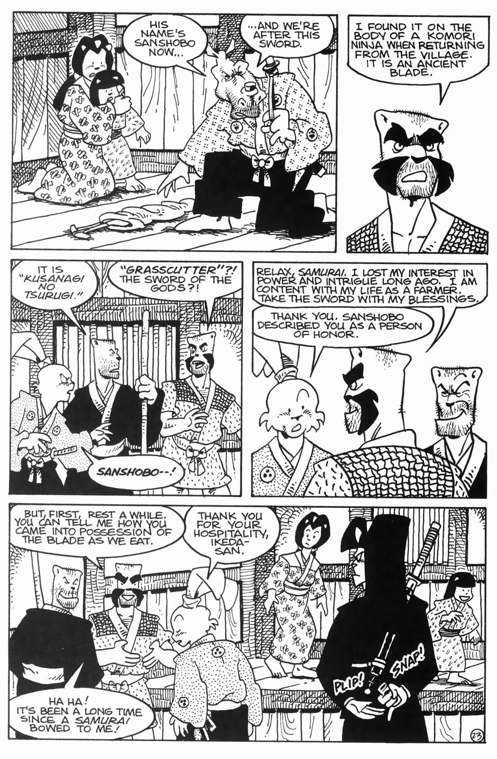 Read online Usagi Yojimbo (1996) comic -  Issue #42 - 24