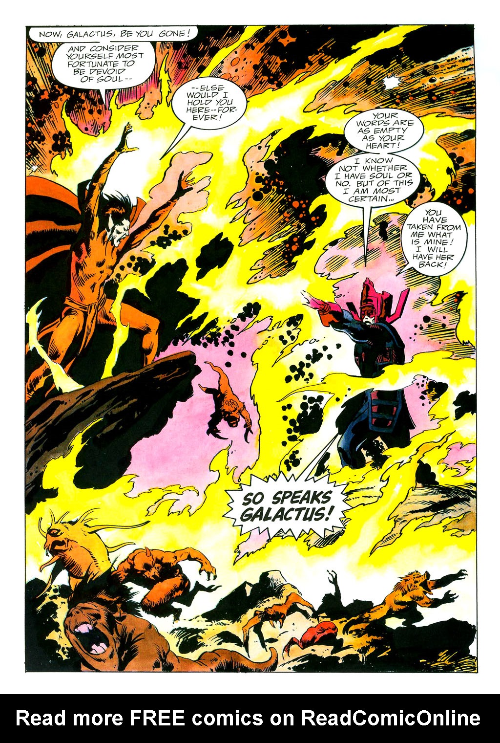 Read online Marvel Graphic Novel comic -  Issue #38 - Silver Surfer - Judgment Day - 56