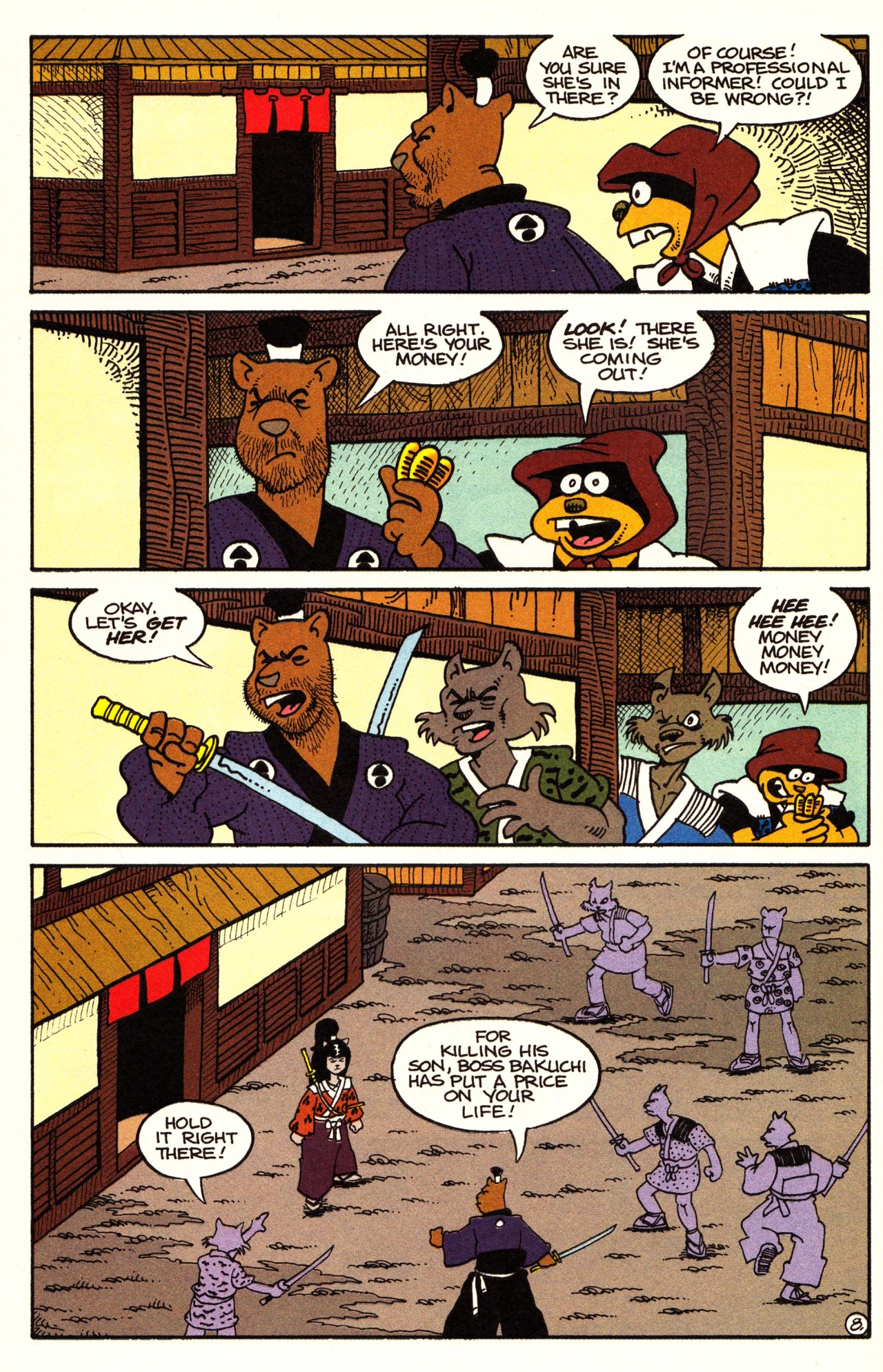 Read online Usagi Yojimbo (1993) comic -  Issue #16 - 10