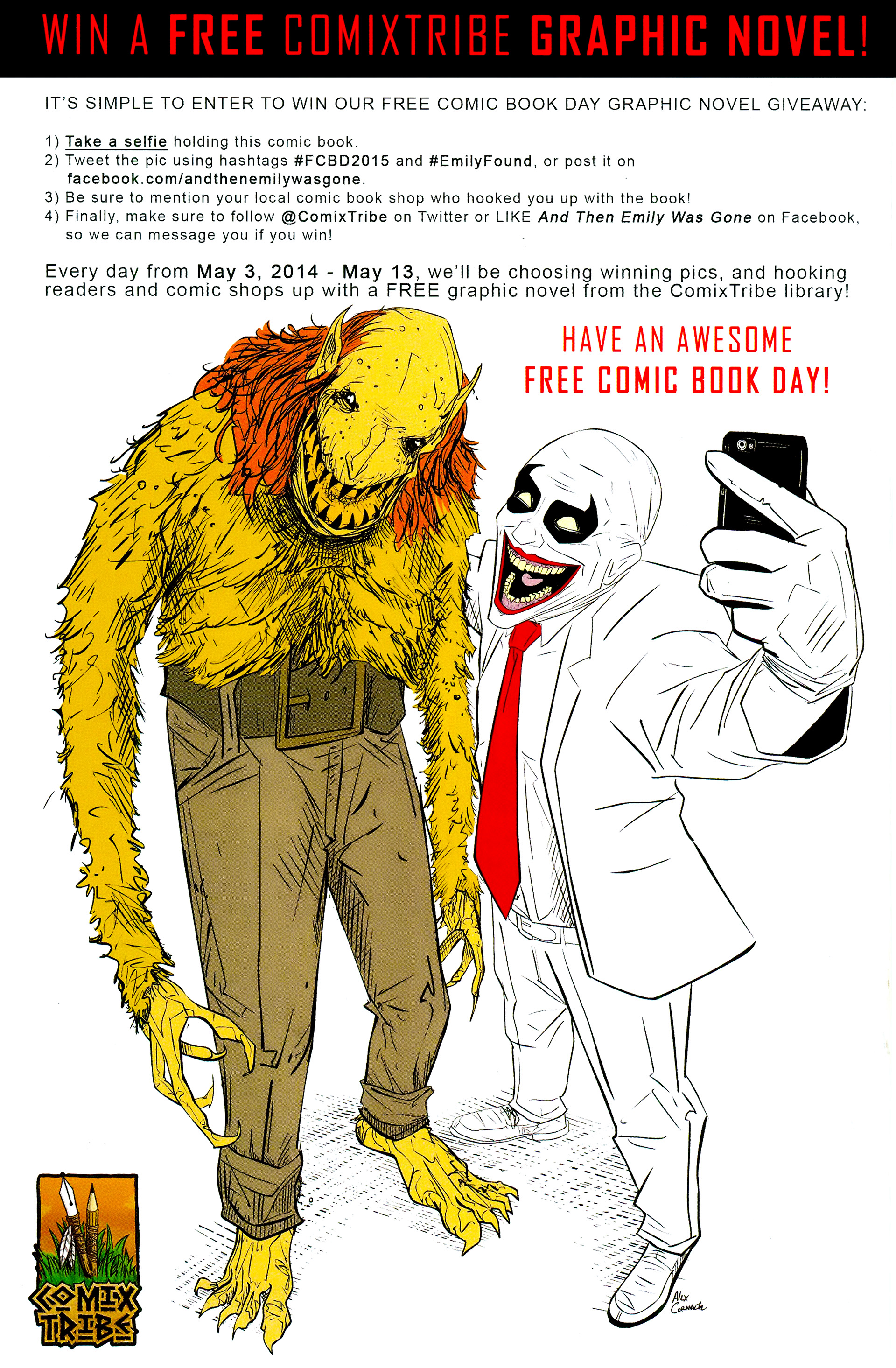 Read online Free Comic Book Day 2015 comic -  Issue # And Then Emily Was Gone - 32