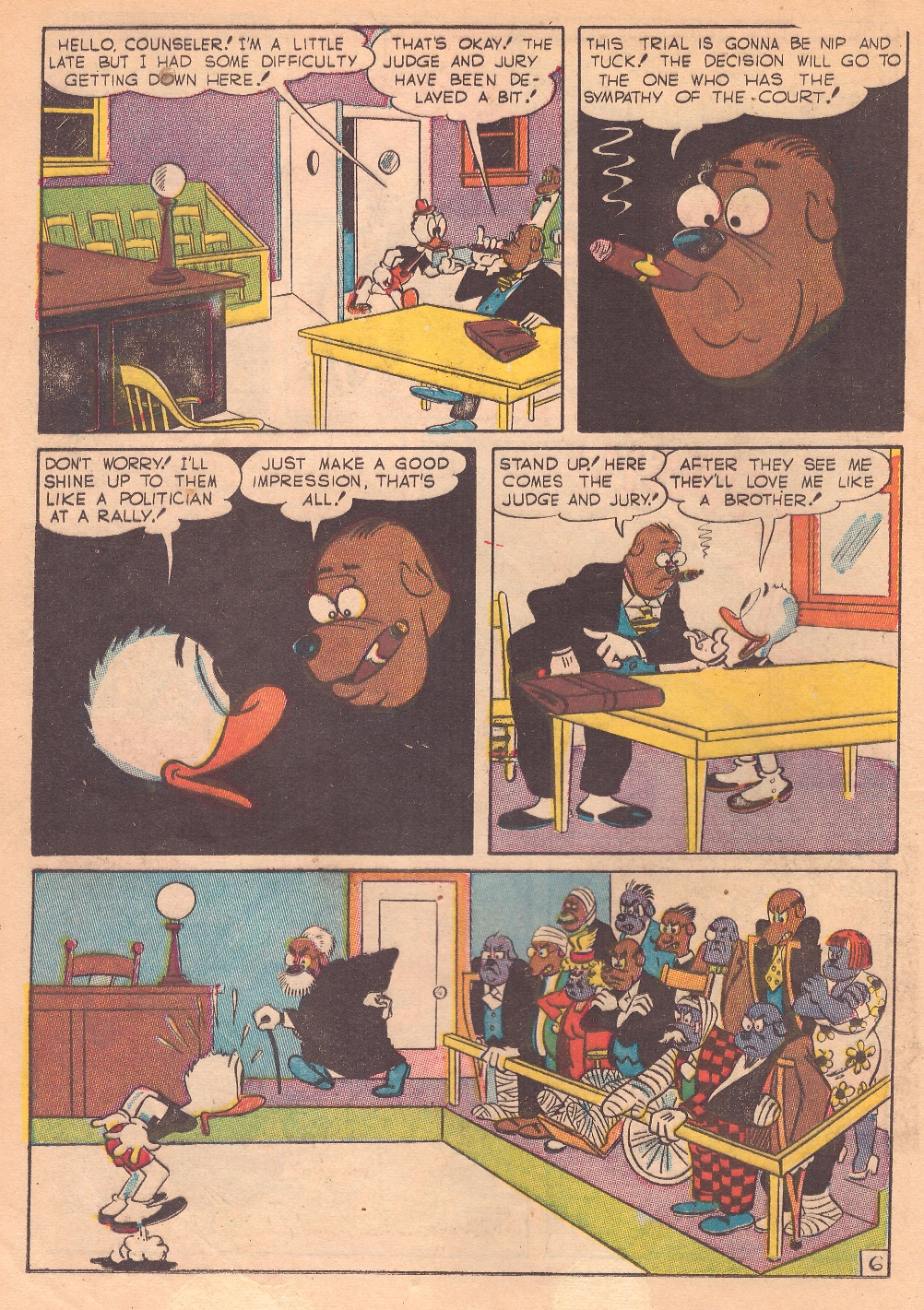 Read online Super Duck Comics comic -  Issue #11 - 15