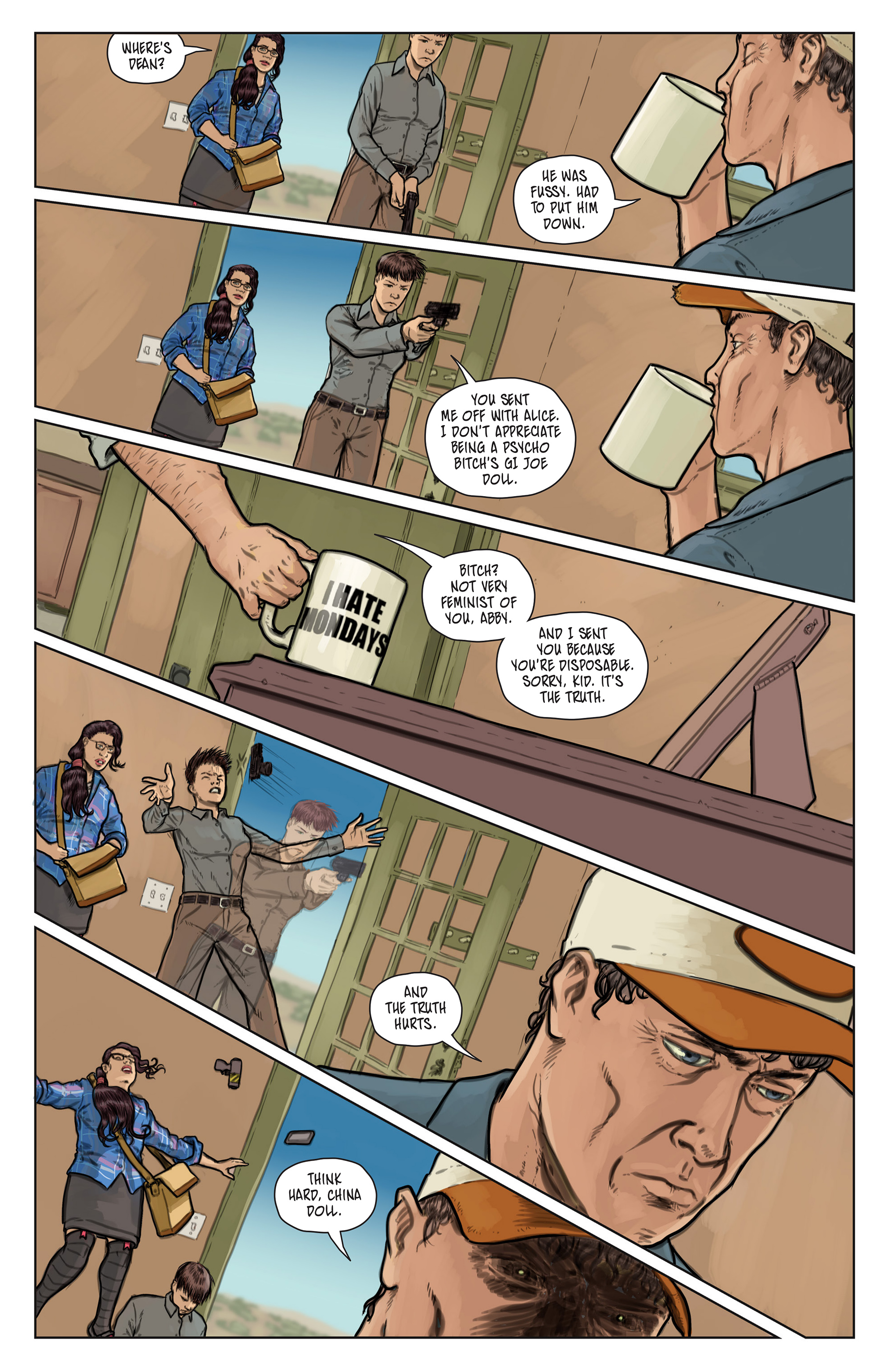 Read online Throwaways comic -  Issue #5 - 7