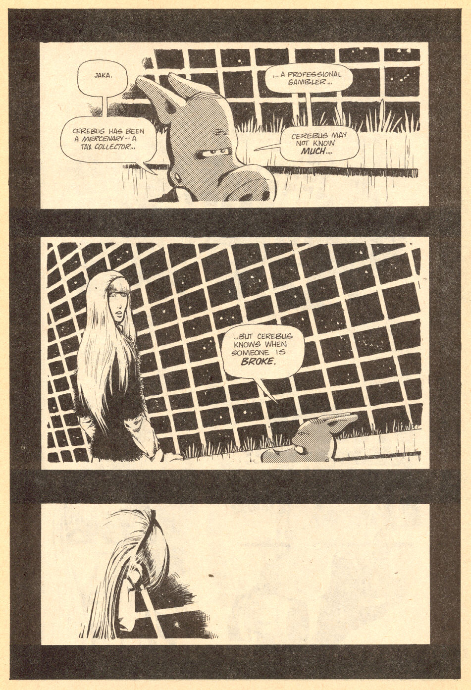 Read online Cerebus comic -  Issue #36 - 16