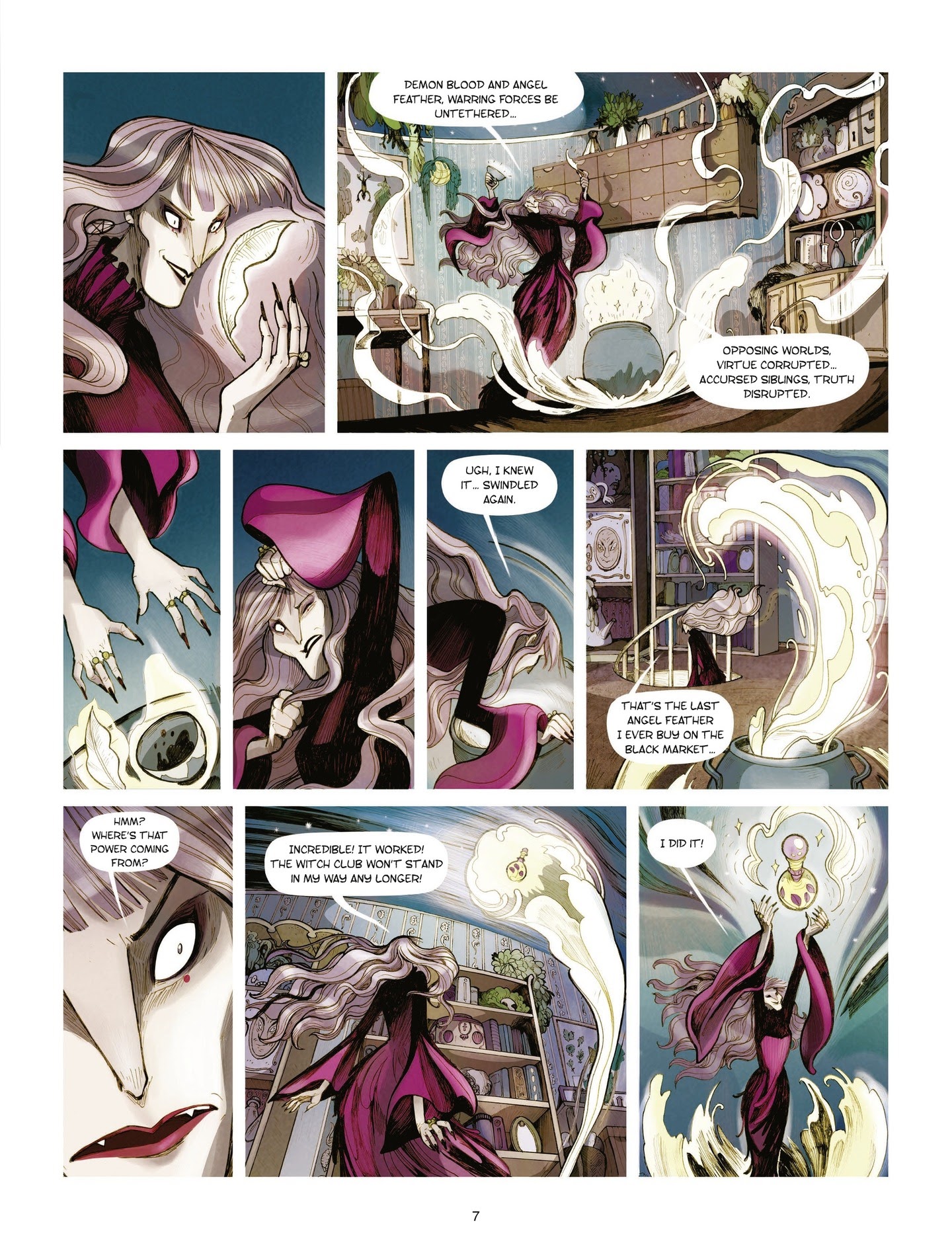 Read online Devil on Her Shoulder comic -  Issue # TPB 1 - 7