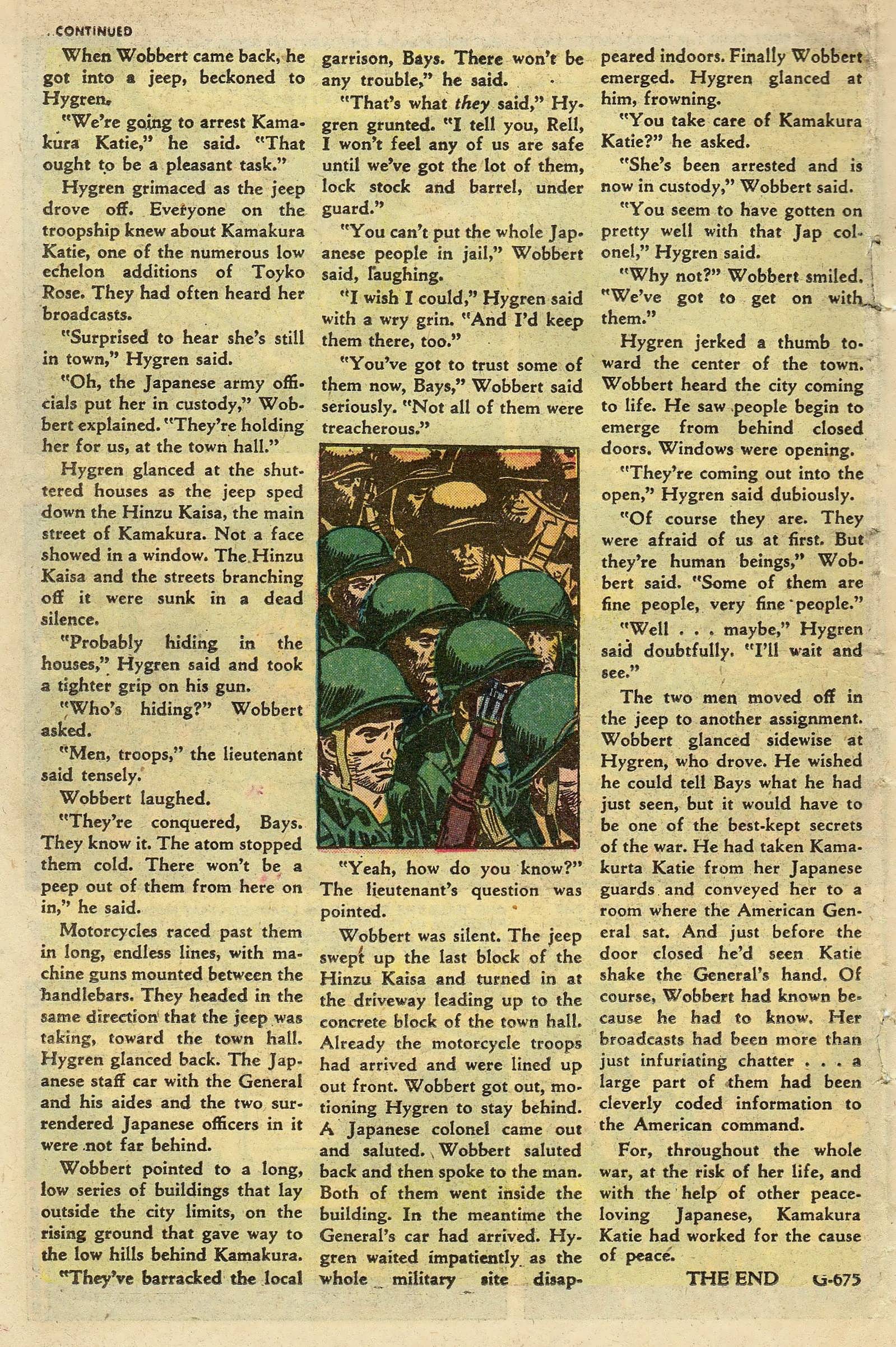 Read online Marines in Battle comic -  Issue #15 - 25
