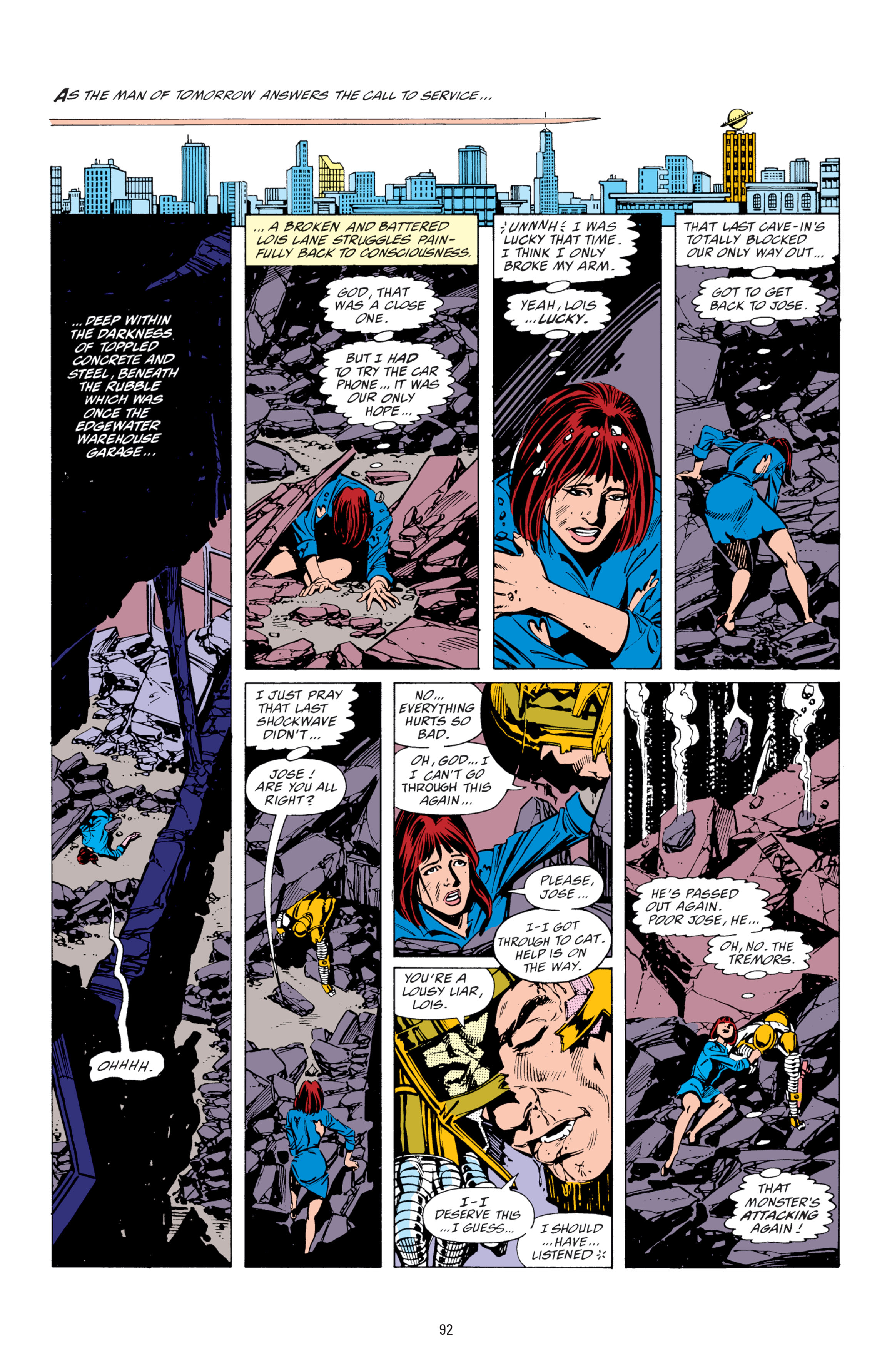 Read online Adventures of Superman: George Pérez comic -  Issue # TPB (Part 1) - 92