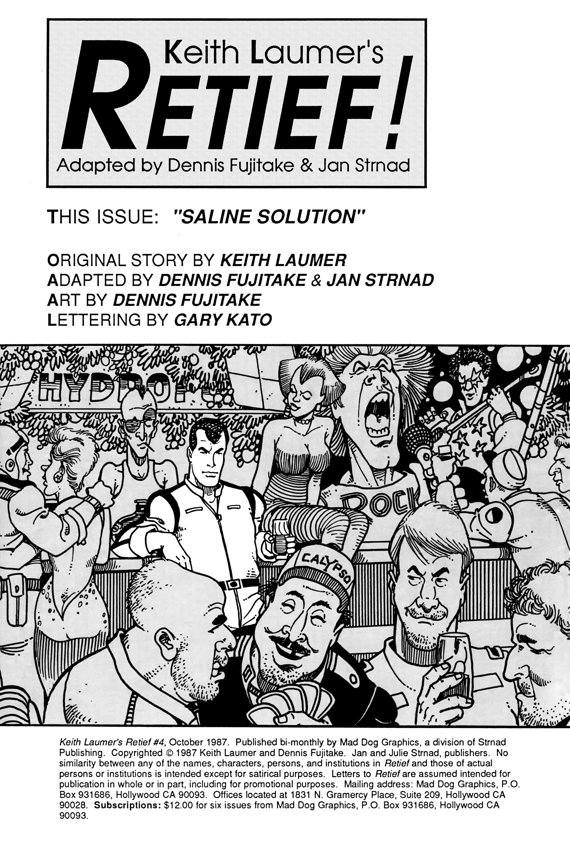 Read online Retief (1987) comic -  Issue #4 - 2