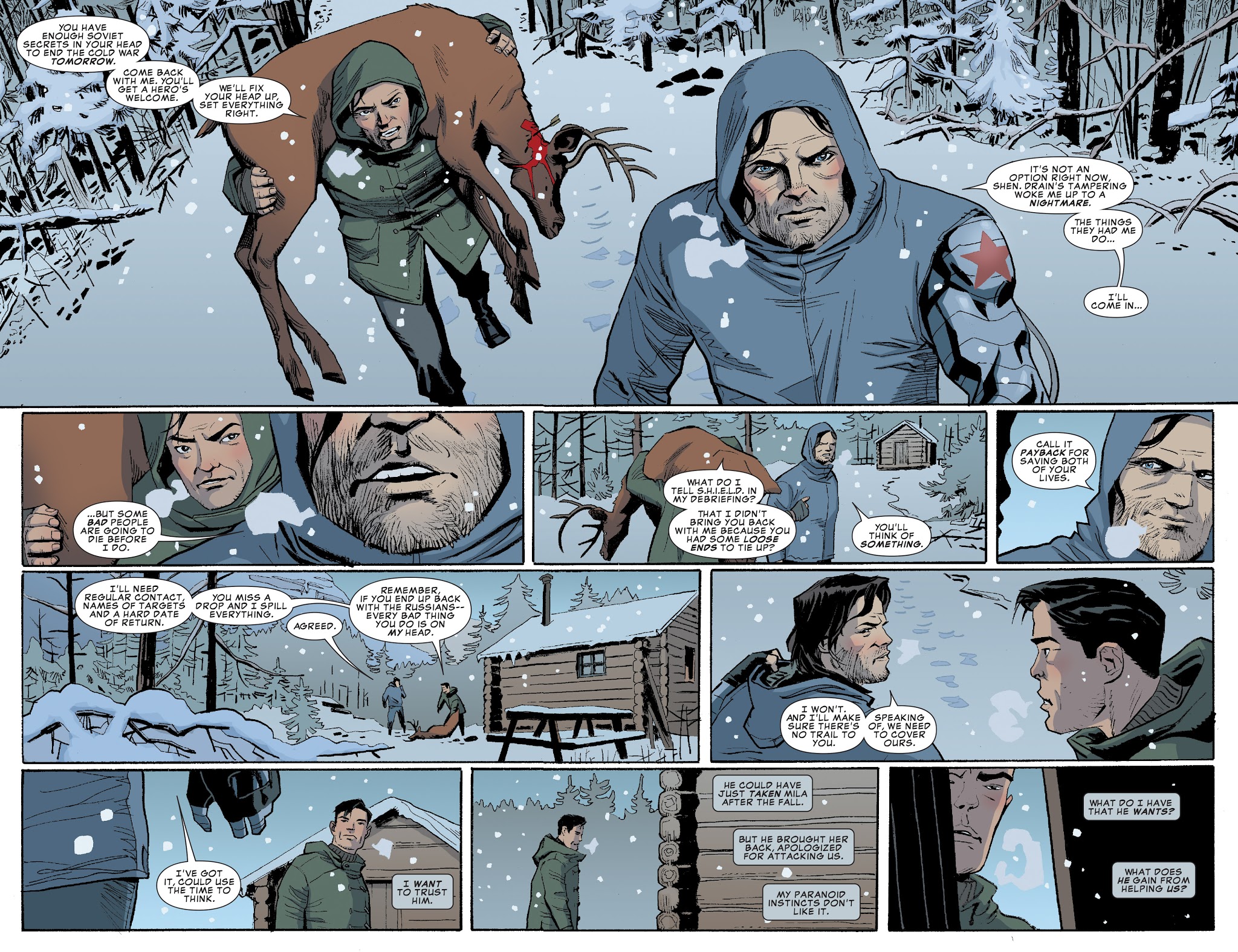 Read online Winter Soldier: The Bitter March comic -  Issue #5 - 4