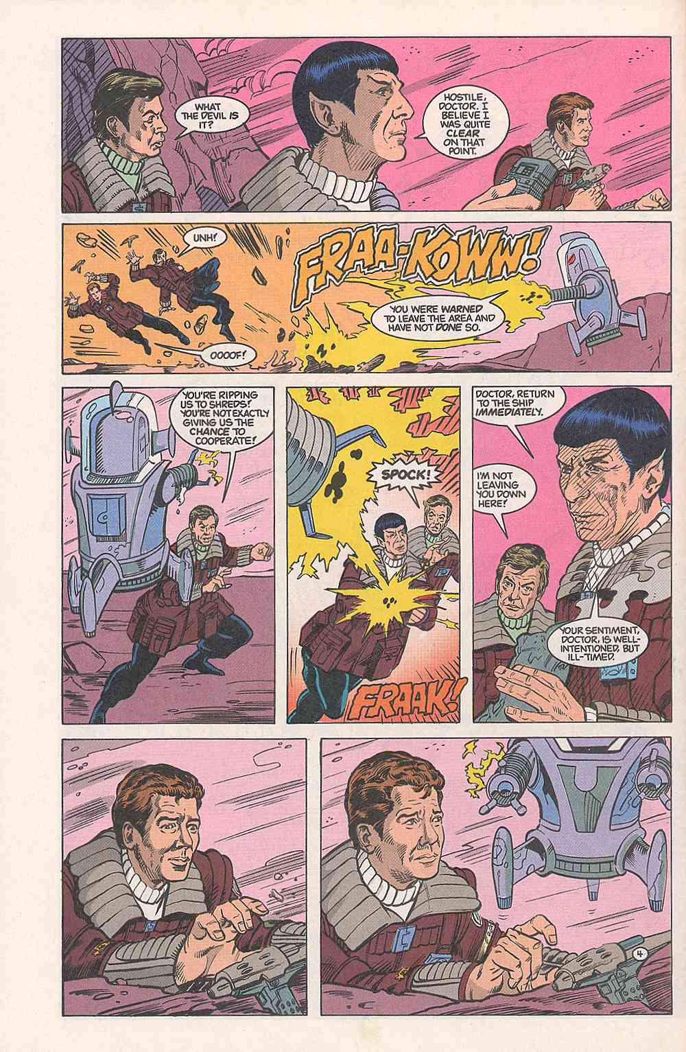 Read online Star Trek (1989) comic -  Issue #13 - 5