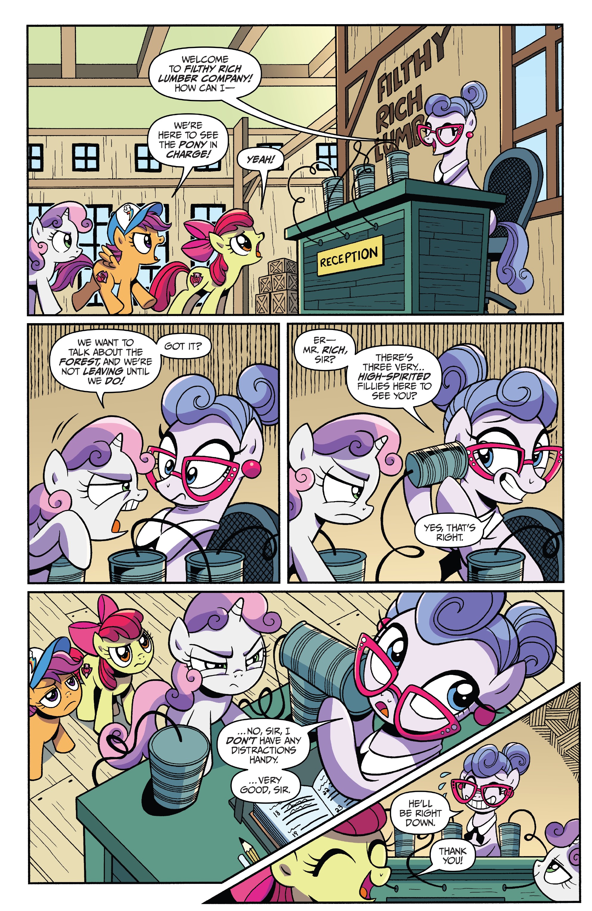 Read online My Little Pony: Spirit of the Forest comic -  Issue #1 - 16