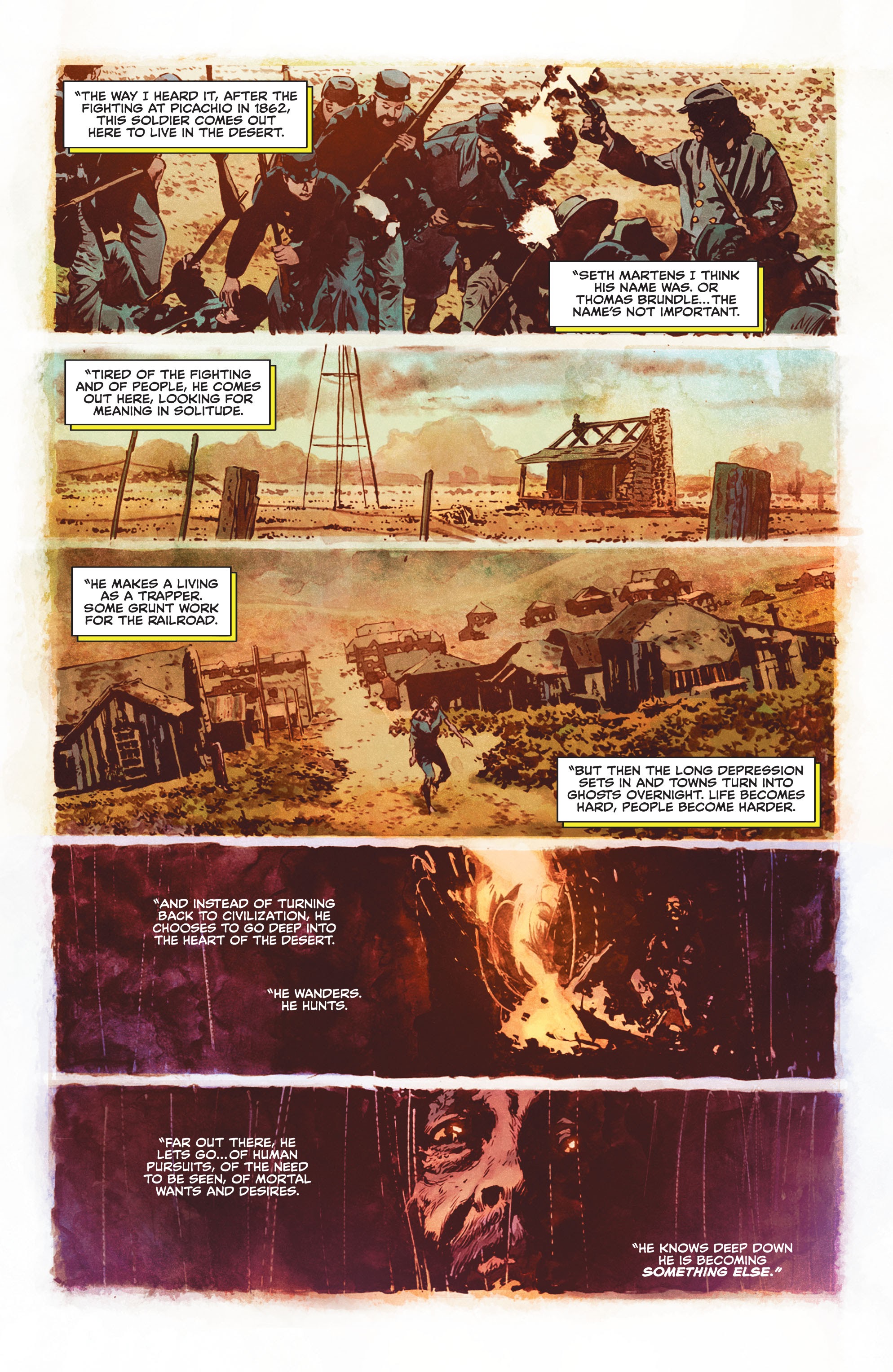 Read online The Swamp Thing comic -  Issue #1 - 5