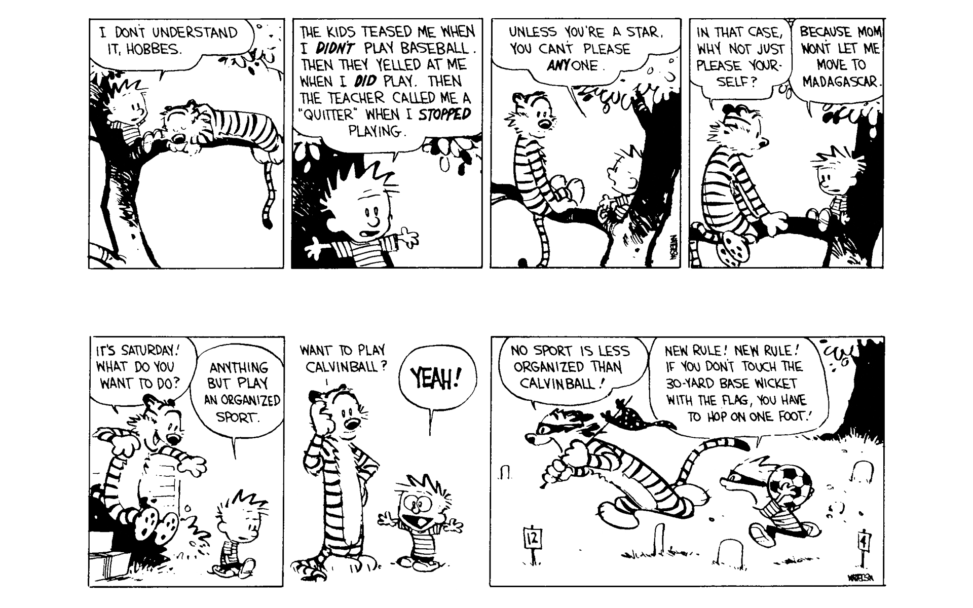 Read online Calvin and Hobbes comic -  Issue #6 - 137