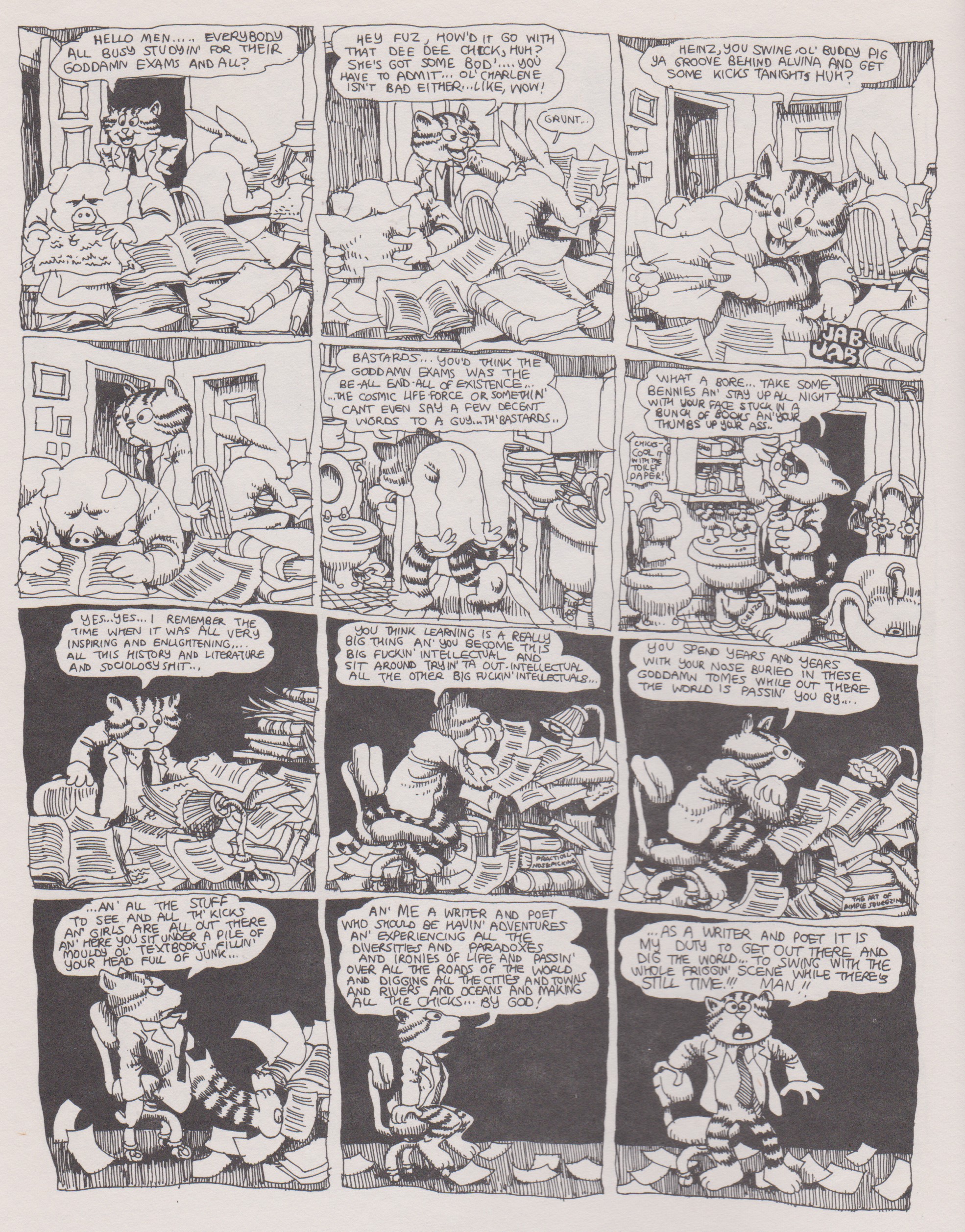 Read online The Complete Fritz the Cat comic -  Issue # Full (Part 2) - 7
