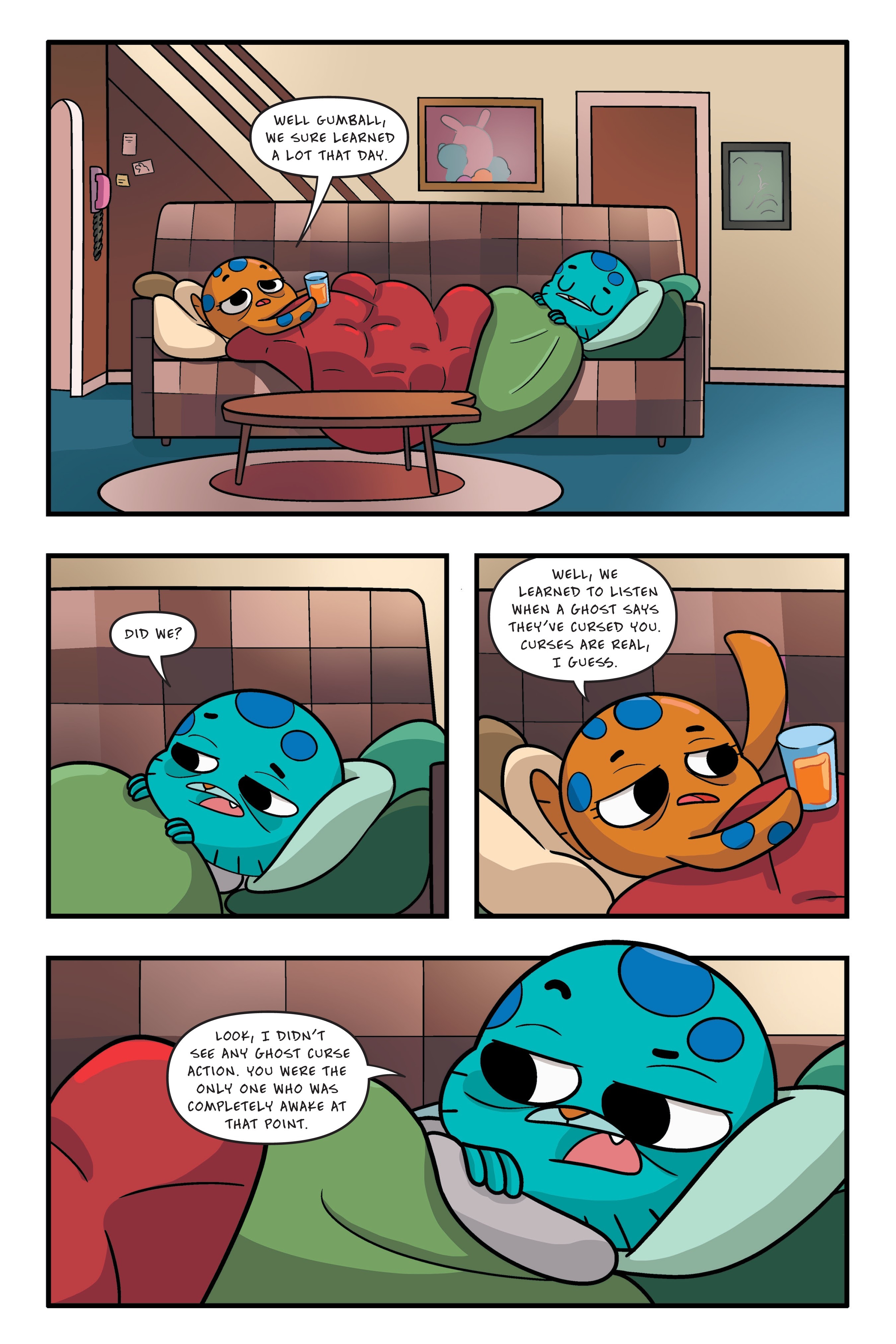 Read online The Amazing World of Gumball: Midsummer Nightmare comic -  Issue # TPB - 142