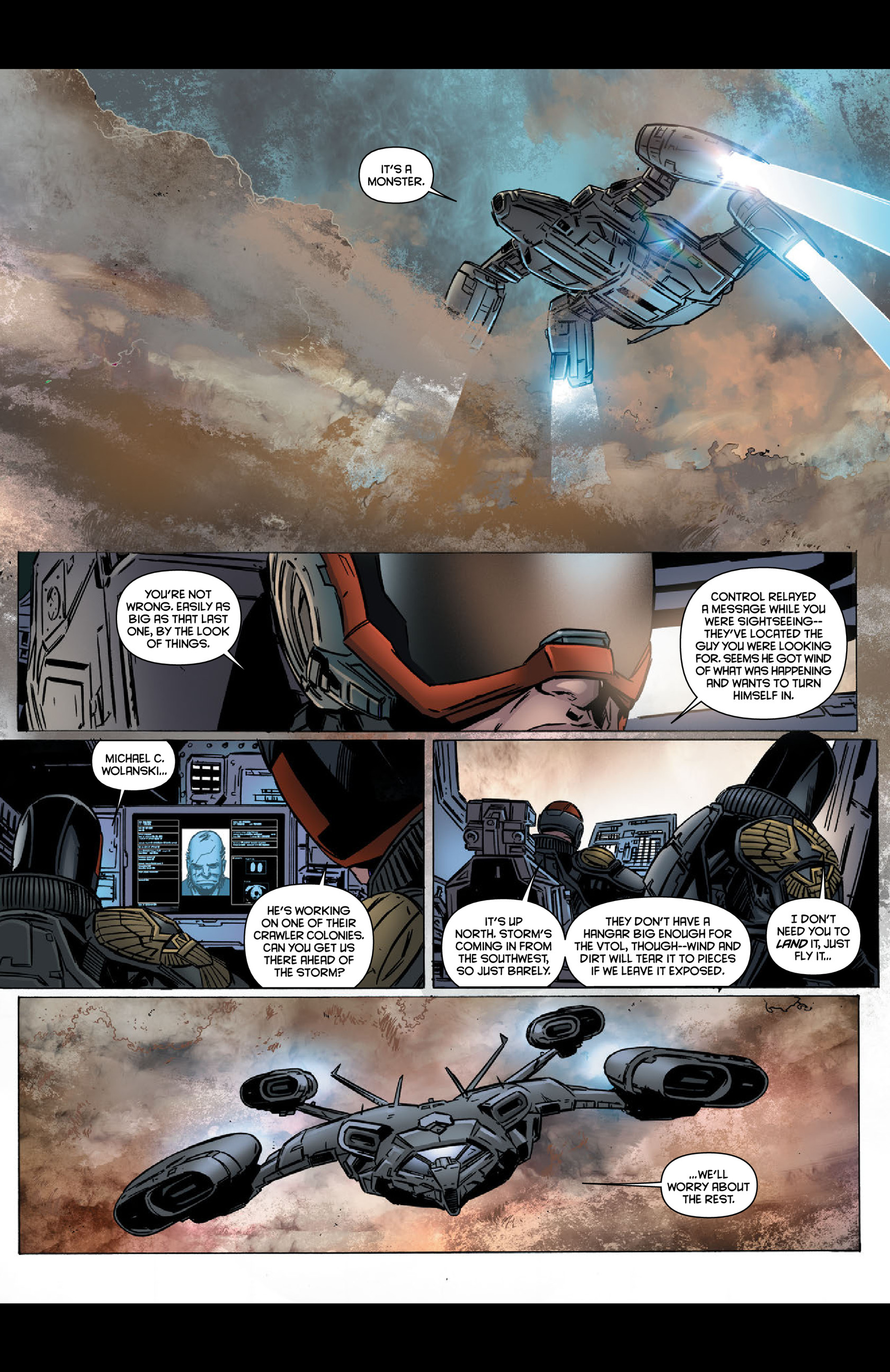 Read online Dredd: Dust comic -  Issue #1 - 30