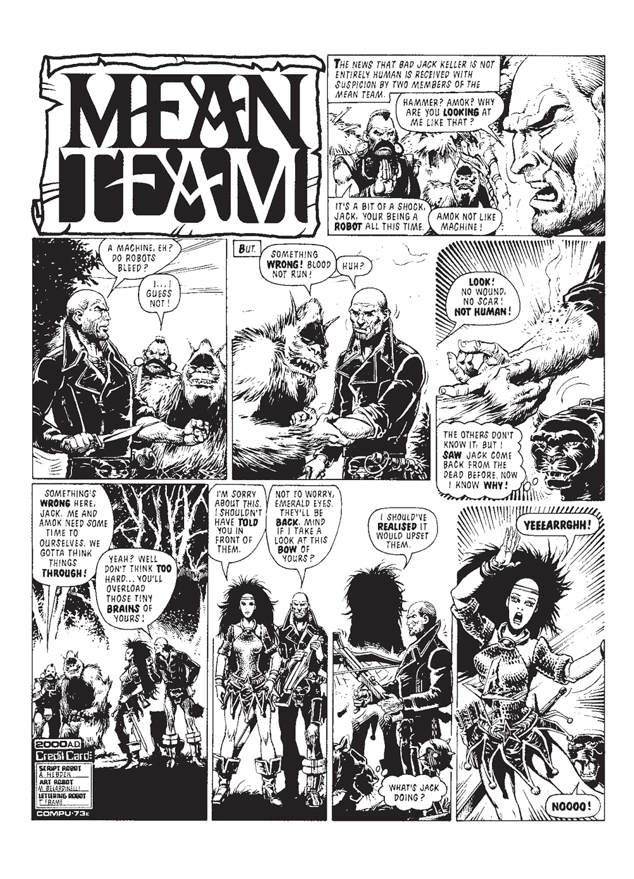 Read online Mean Team comic -  Issue # TPB - 125