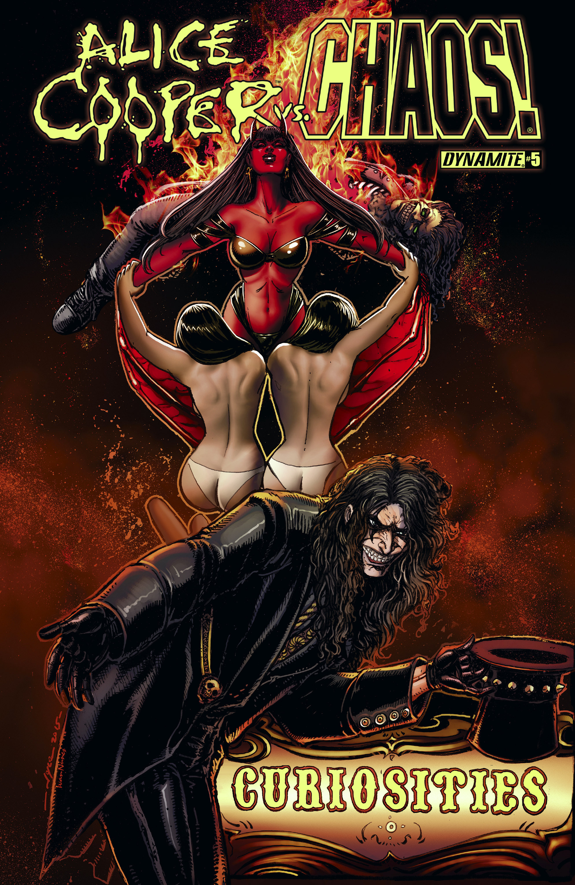 Read online Alice Cooper Vs. Chaos! comic -  Issue #5 - 1