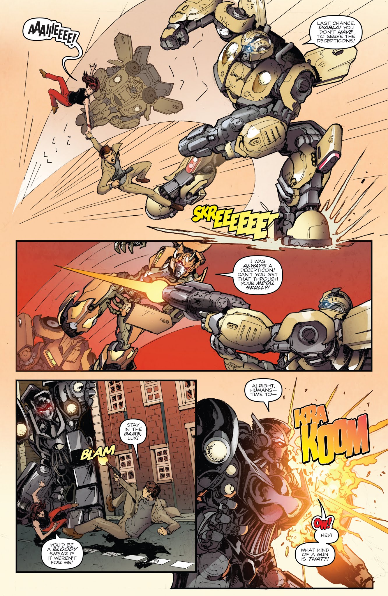 Read online Transformers: Bumblebee Movie Prequel comic -  Issue #2 - 7