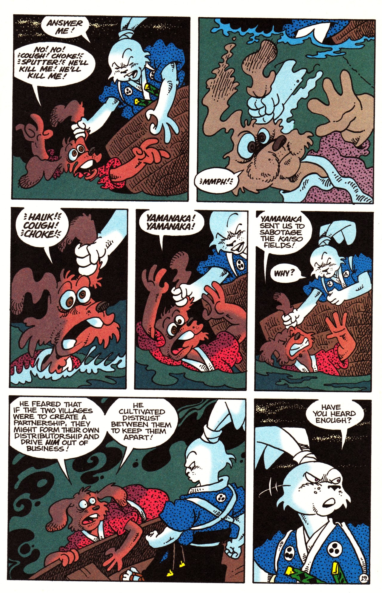 Read online Usagi Yojimbo (1993) comic -  Issue #15 - 21
