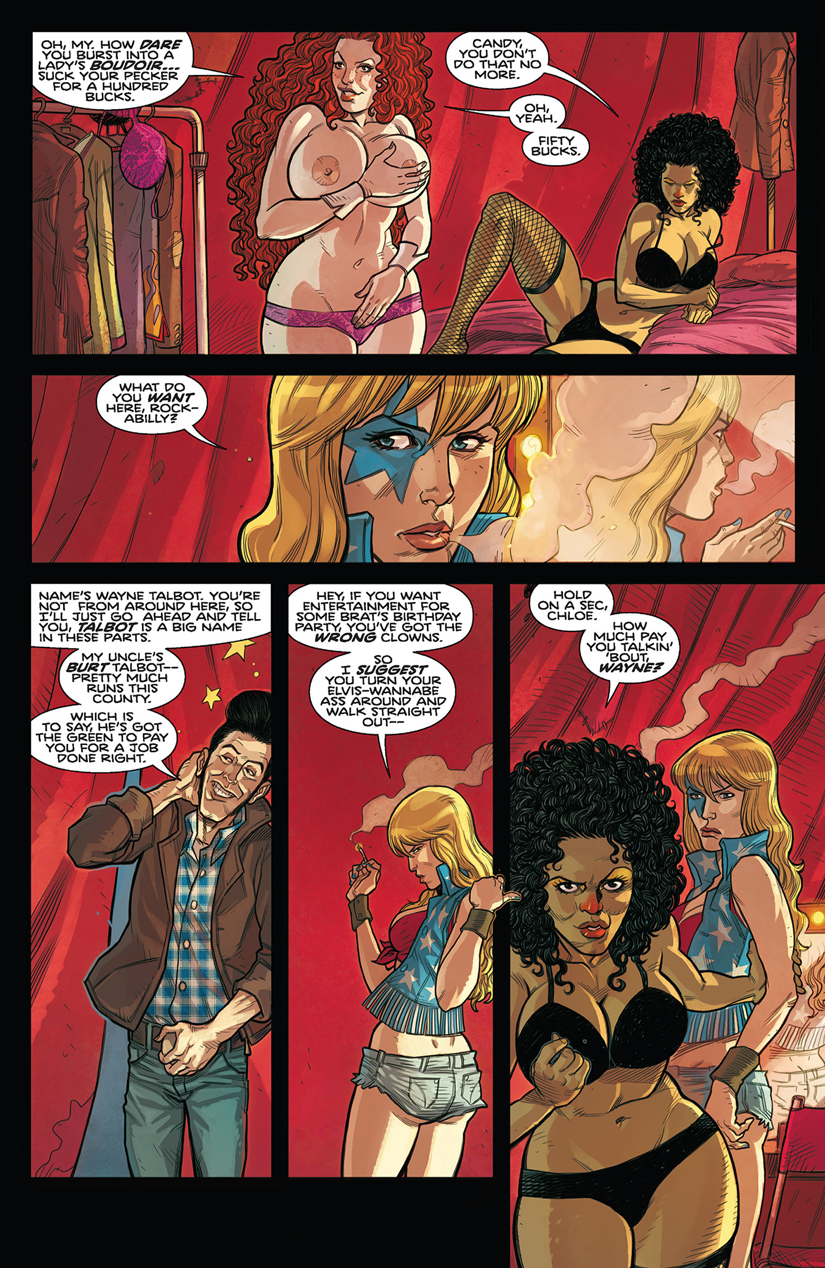 Read online Clown Fatale comic -  Issue #1 - 9