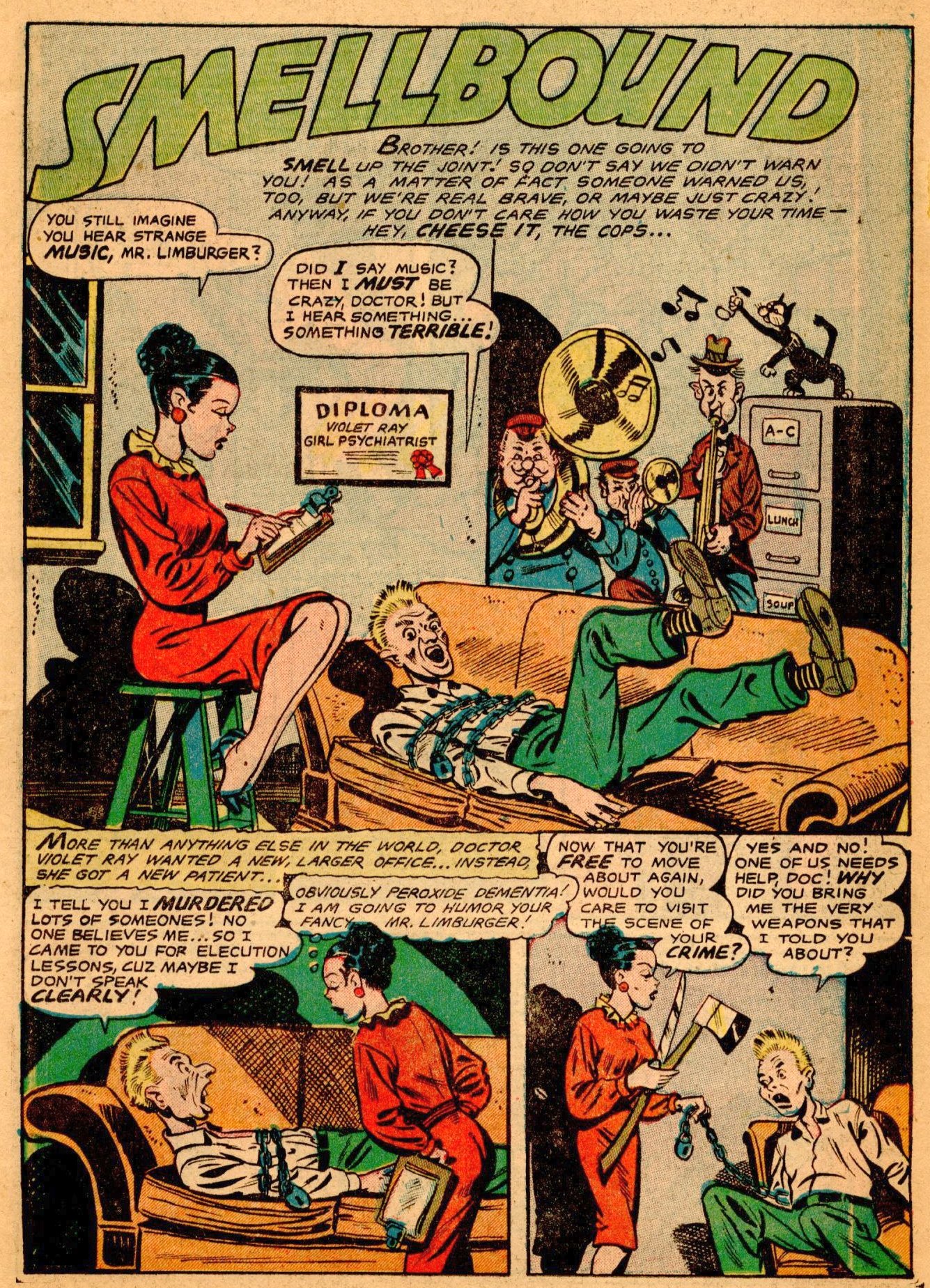 Read online Bughouse (1954) comic -  Issue #2 - 10
