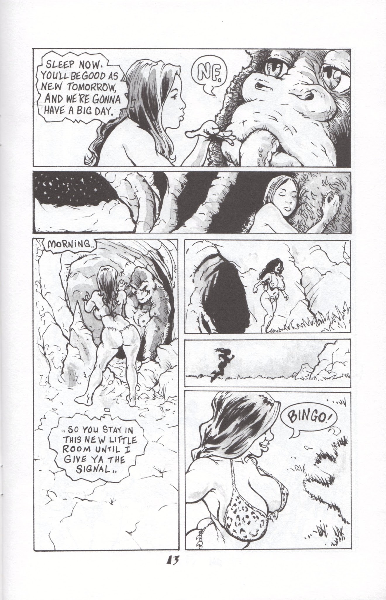 Read online Cavewoman: Raptor comic -  Issue #2 - 15