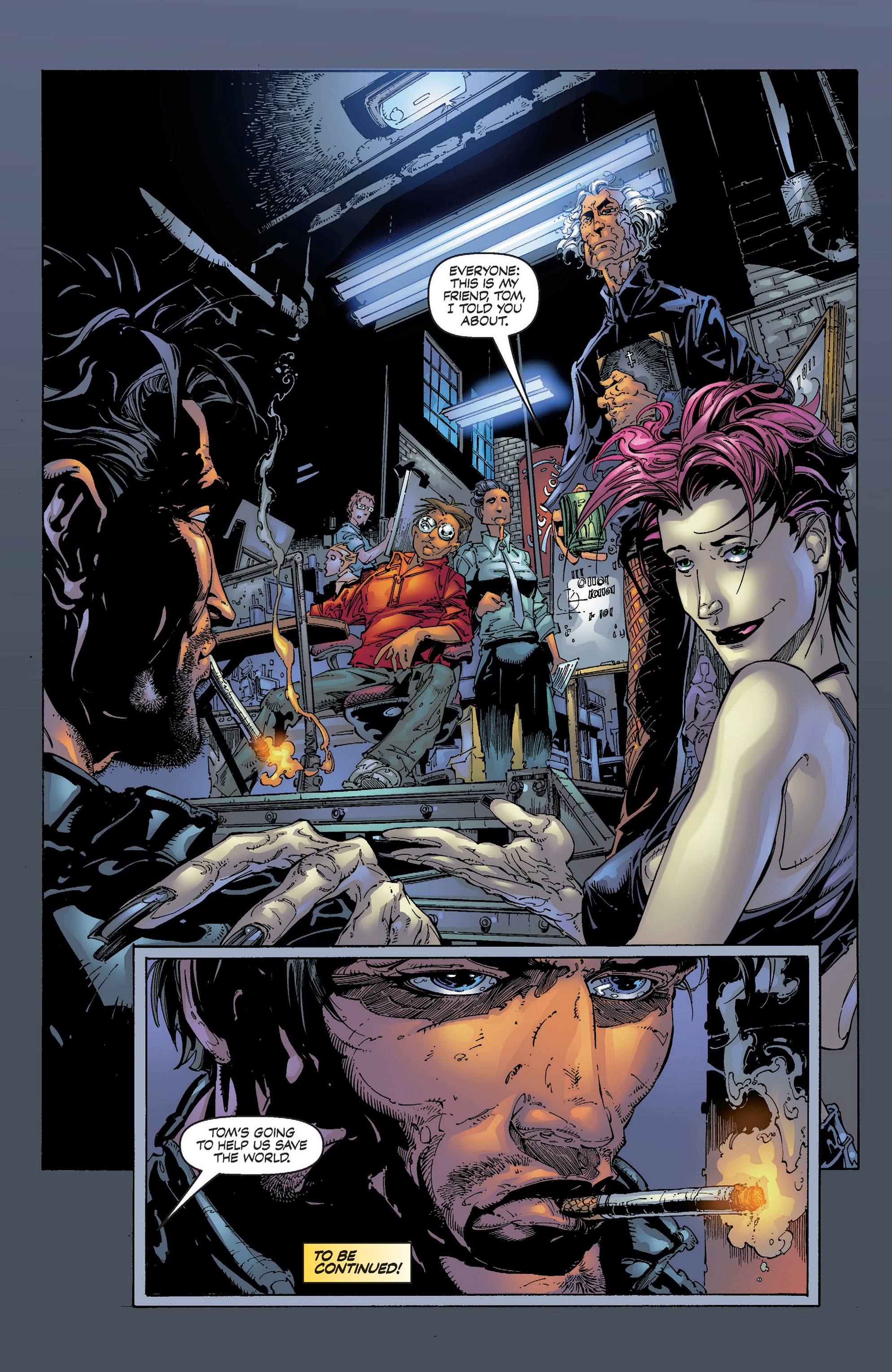 Read online Tom Judge: The Rapture comic -  Issue # TPB - 95