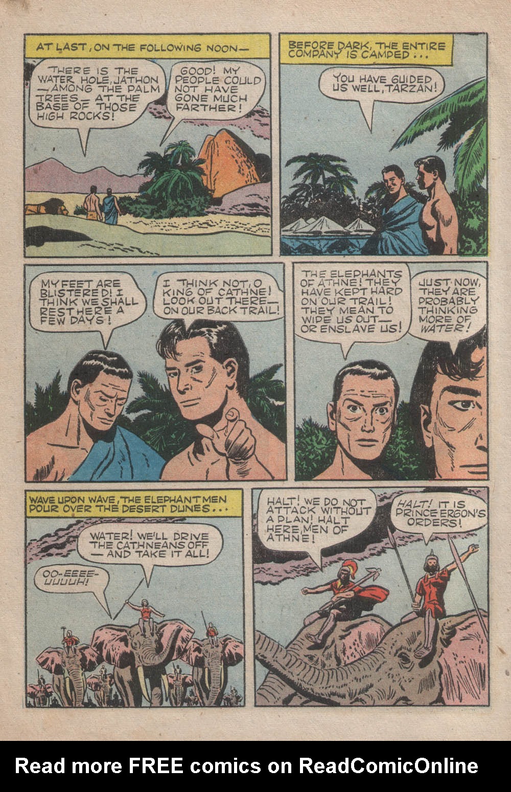 Read online Tarzan (1948) comic -  Issue #35 - 10