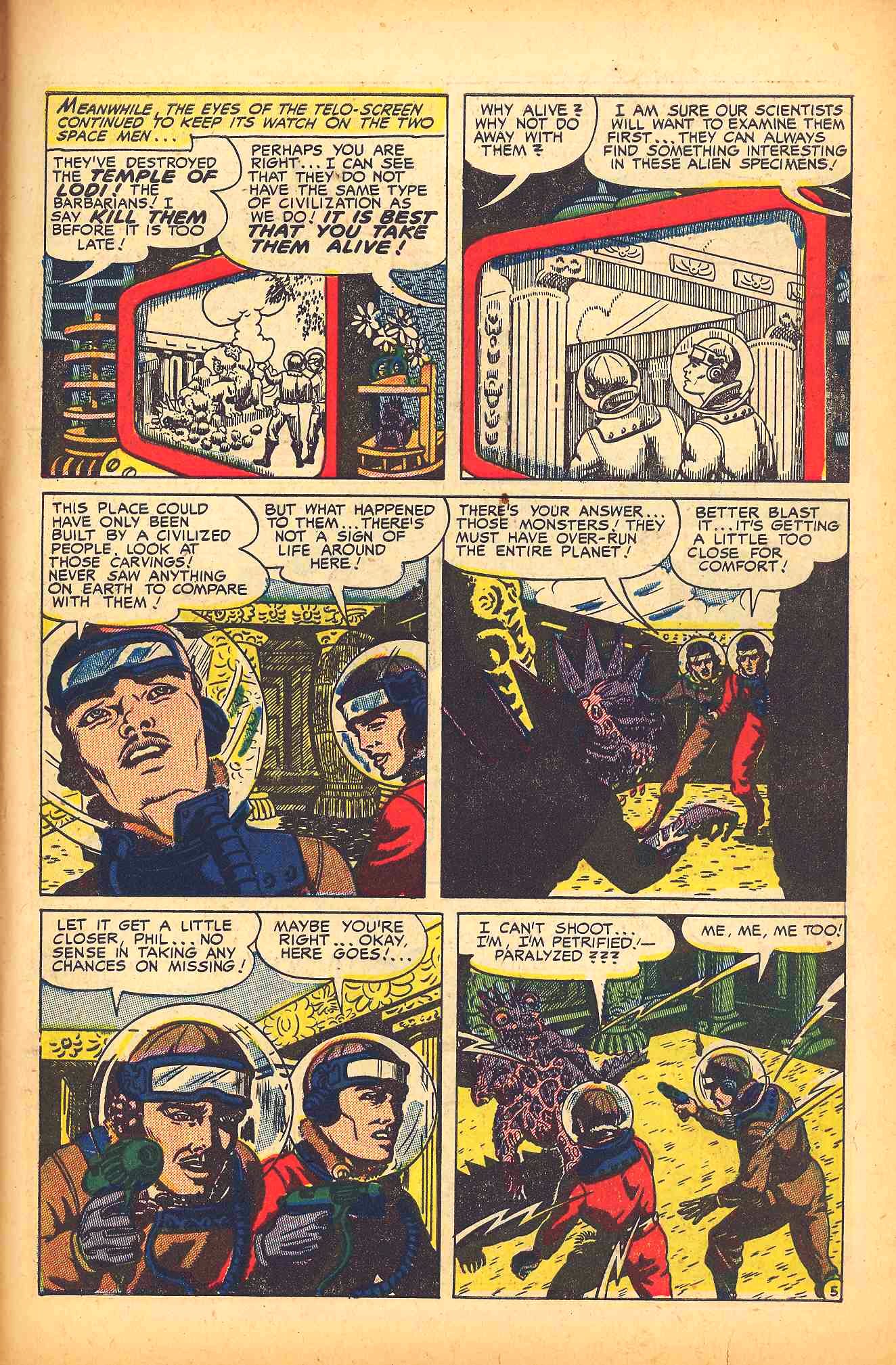 Read online Weird Mysteries (1952) comic -  Issue #6 - 31