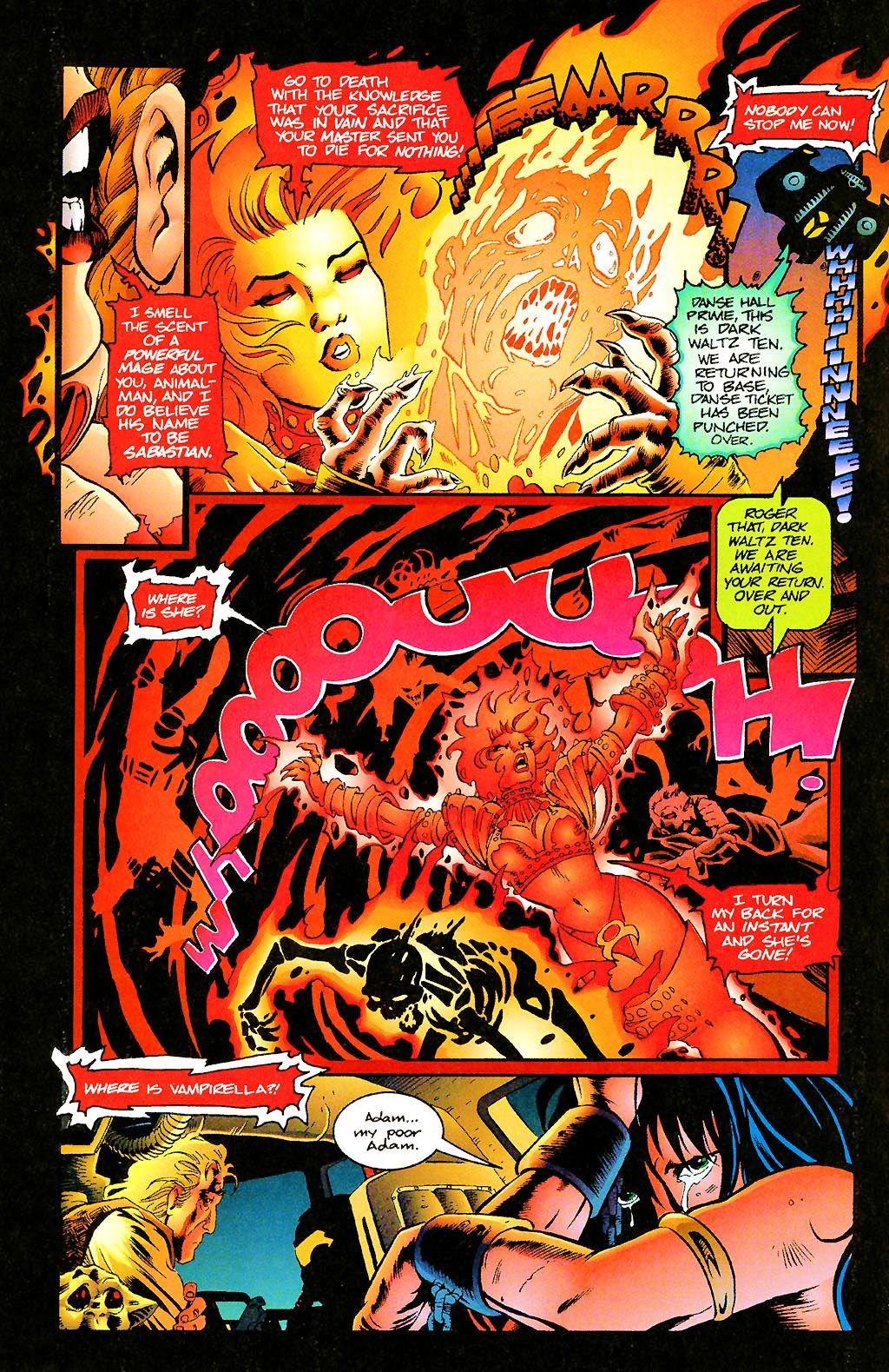 Read online Vampirella: Death & Destruction comic -  Issue #1 - 12