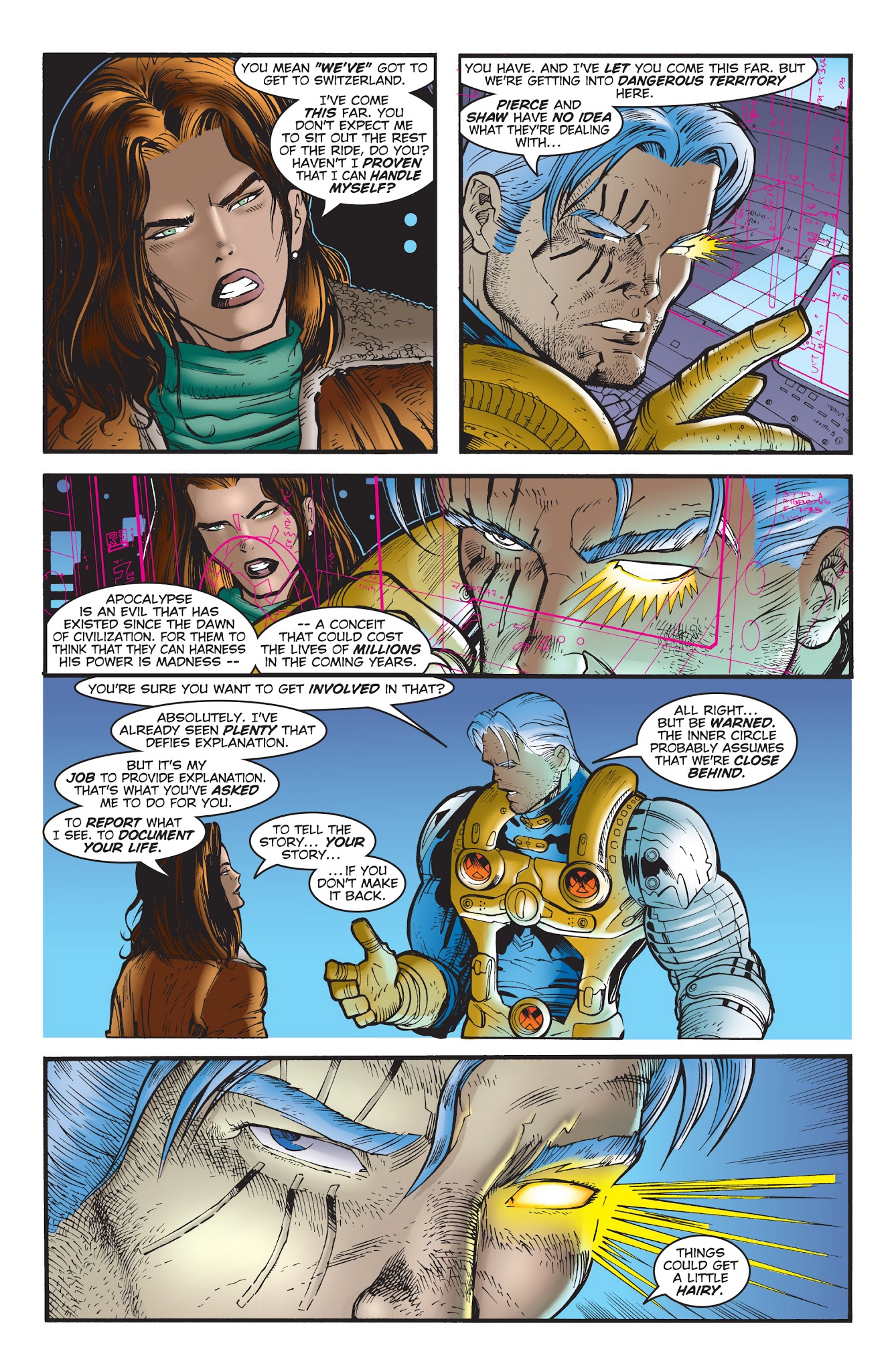 Read online Cable: The Hellfire Hunt comic -  Issue # TPB - 168