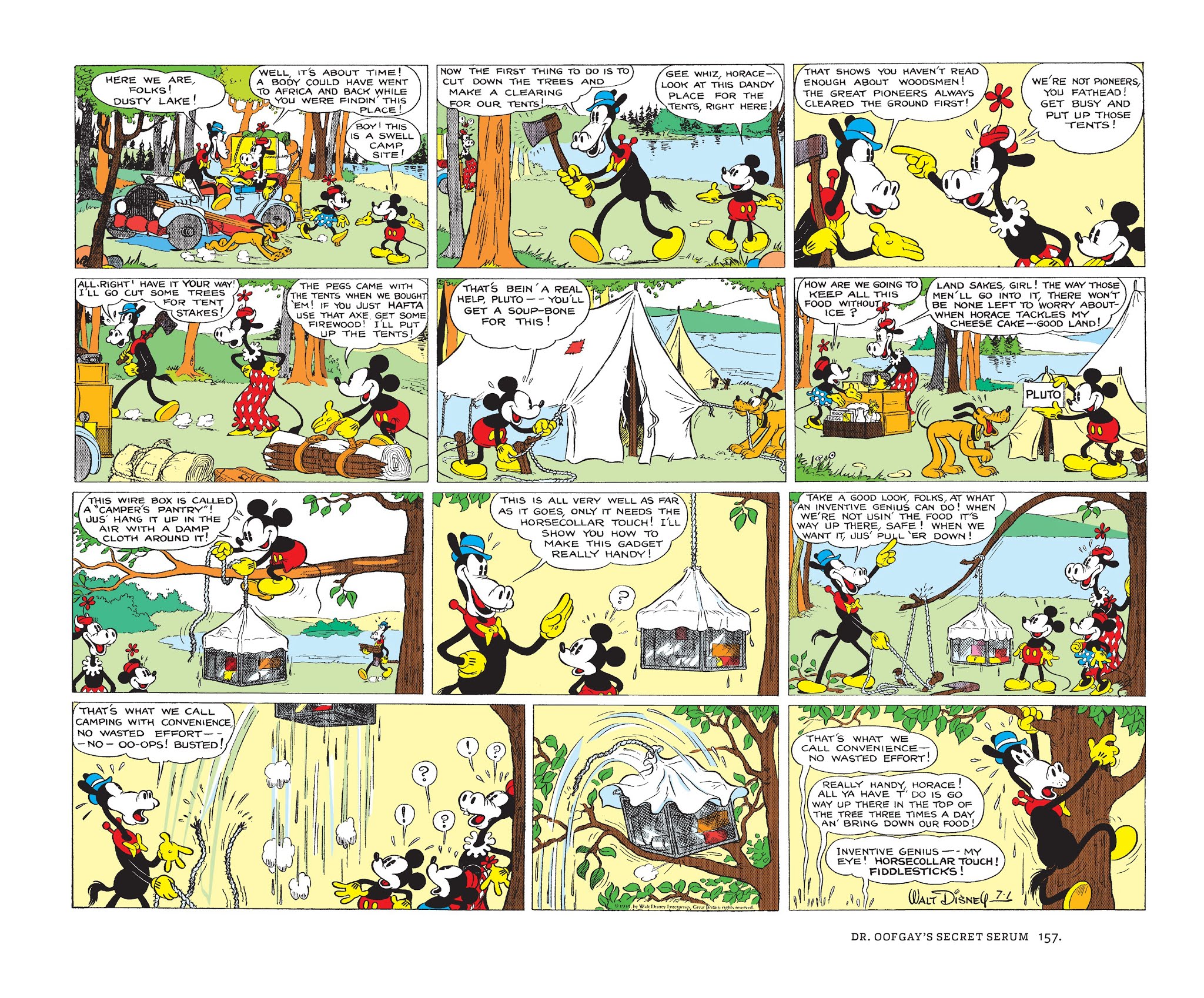 Read online Walt Disney's Mickey Mouse Color Sundays comic -  Issue # TPB 1 (Part 2) - 57