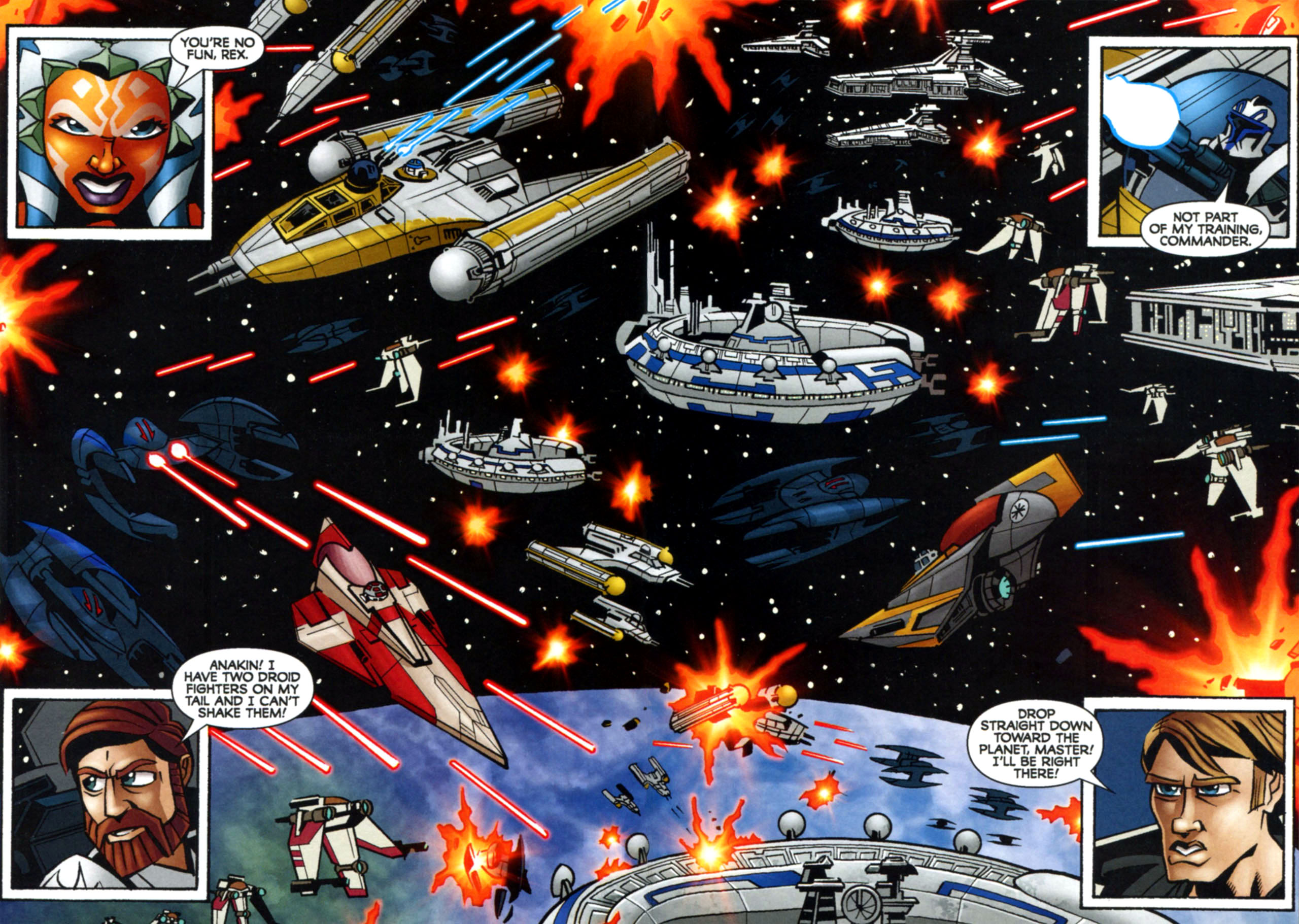 Read online Star Wars: The Clone Wars - The Wind Raiders of Taloraan comic -  Issue # Full - 7