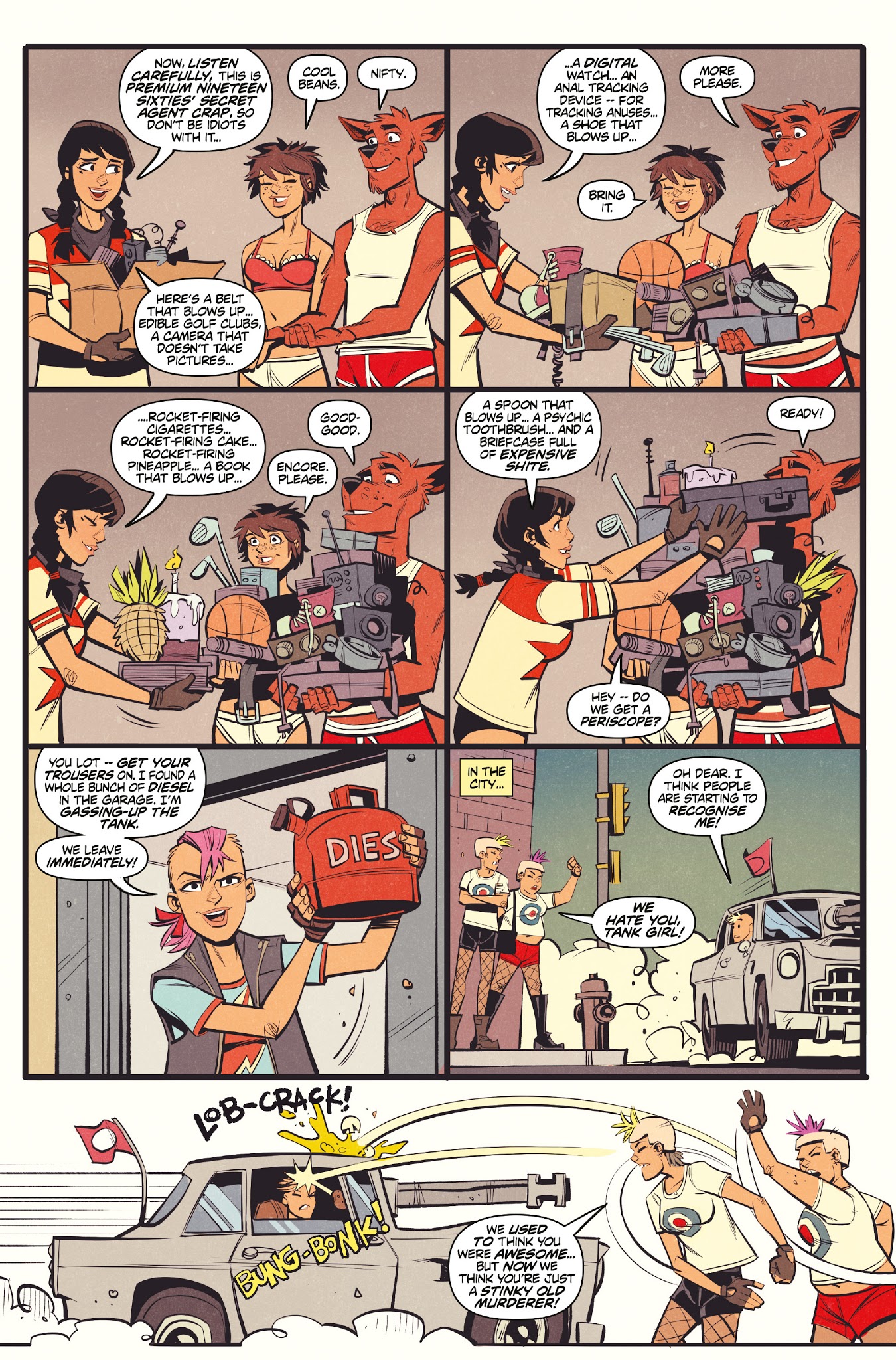 Read online The Wonderful World of Tank Girl comic -  Issue #3 - 15