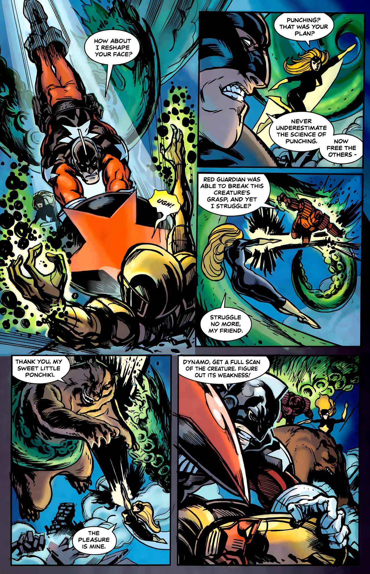 Read online Darkstar & The Winter Guard comic -  Issue #0 - 5