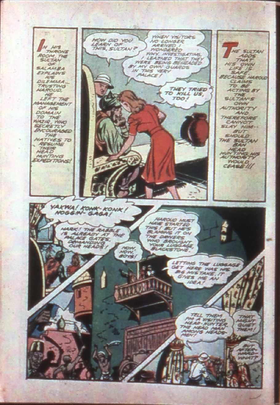 Read online Super-Magician Comics comic -  Issue #7 - 8