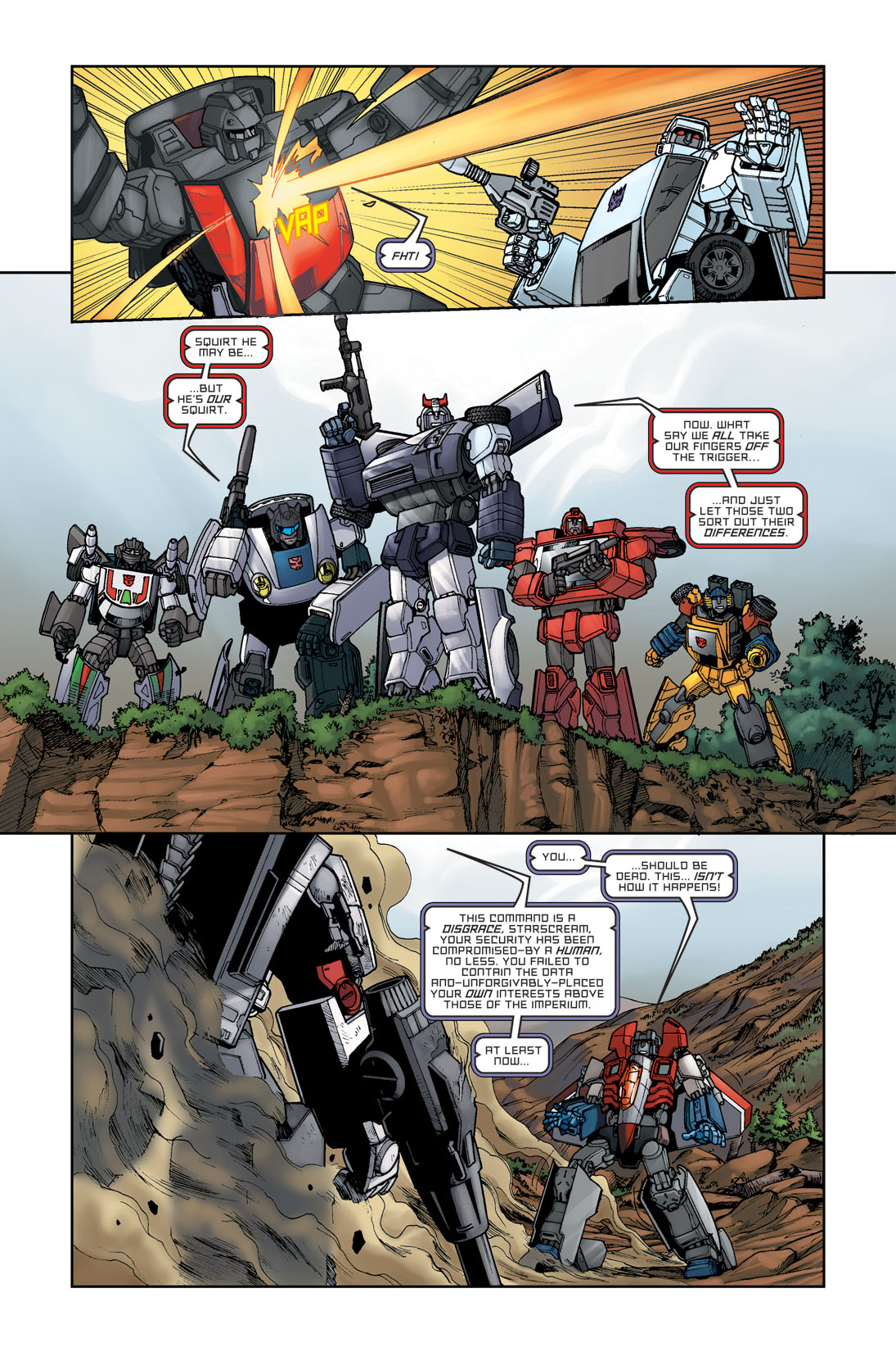 Read online The Transformers: Infiltration comic -  Issue #6 - 20