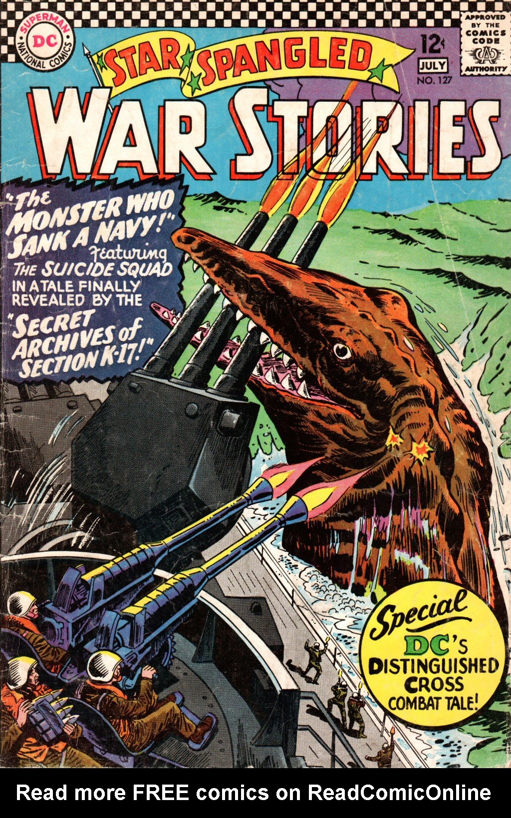 Read online Star Spangled War Stories (1952) comic -  Issue #127 - 1