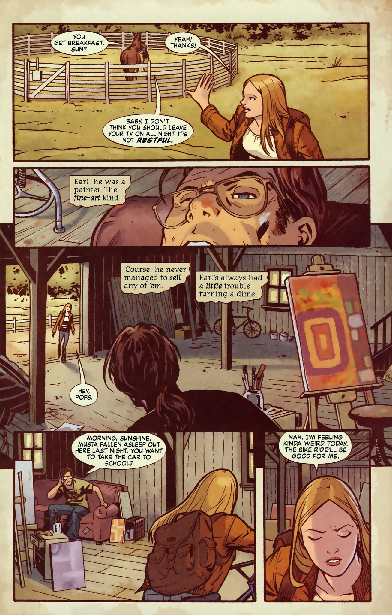 Read online Neil Young's Greendale comic -  Issue # TPB - 13