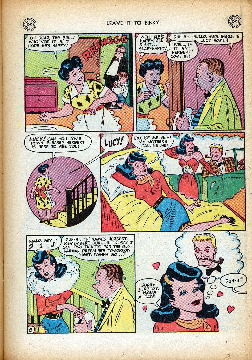 Read online Leave it to Binky comic -  Issue #1 - 21
