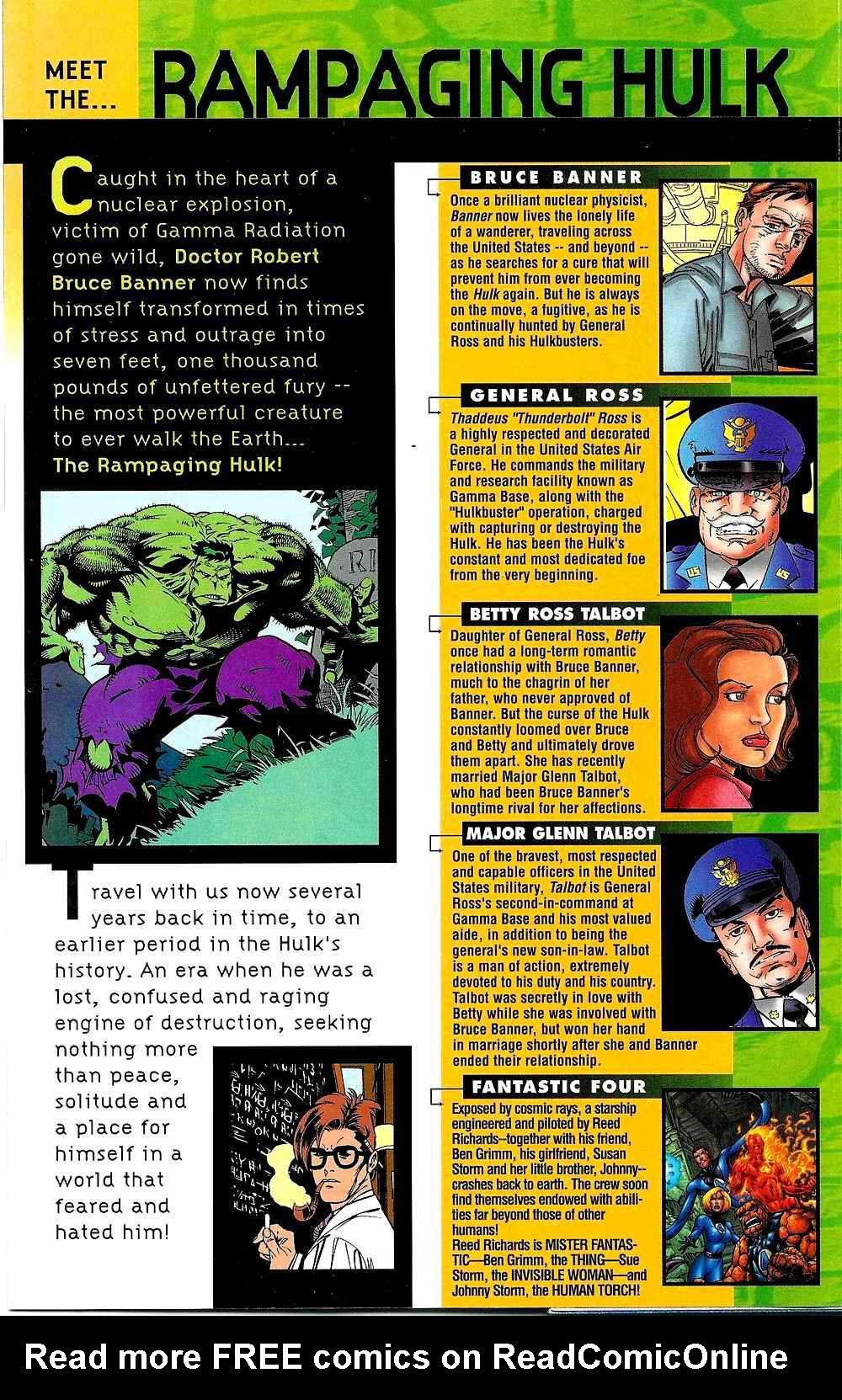 Read online The Rampaging Hulk (1998) comic -  Issue #5 - 2