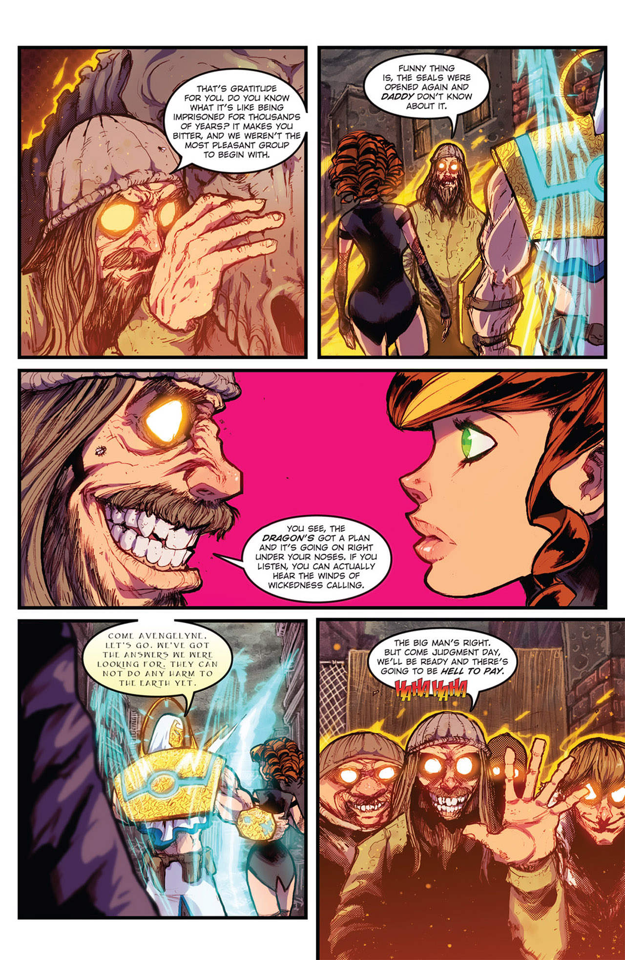 Read online Avengelyne (2011) comic -  Issue #5 - 13